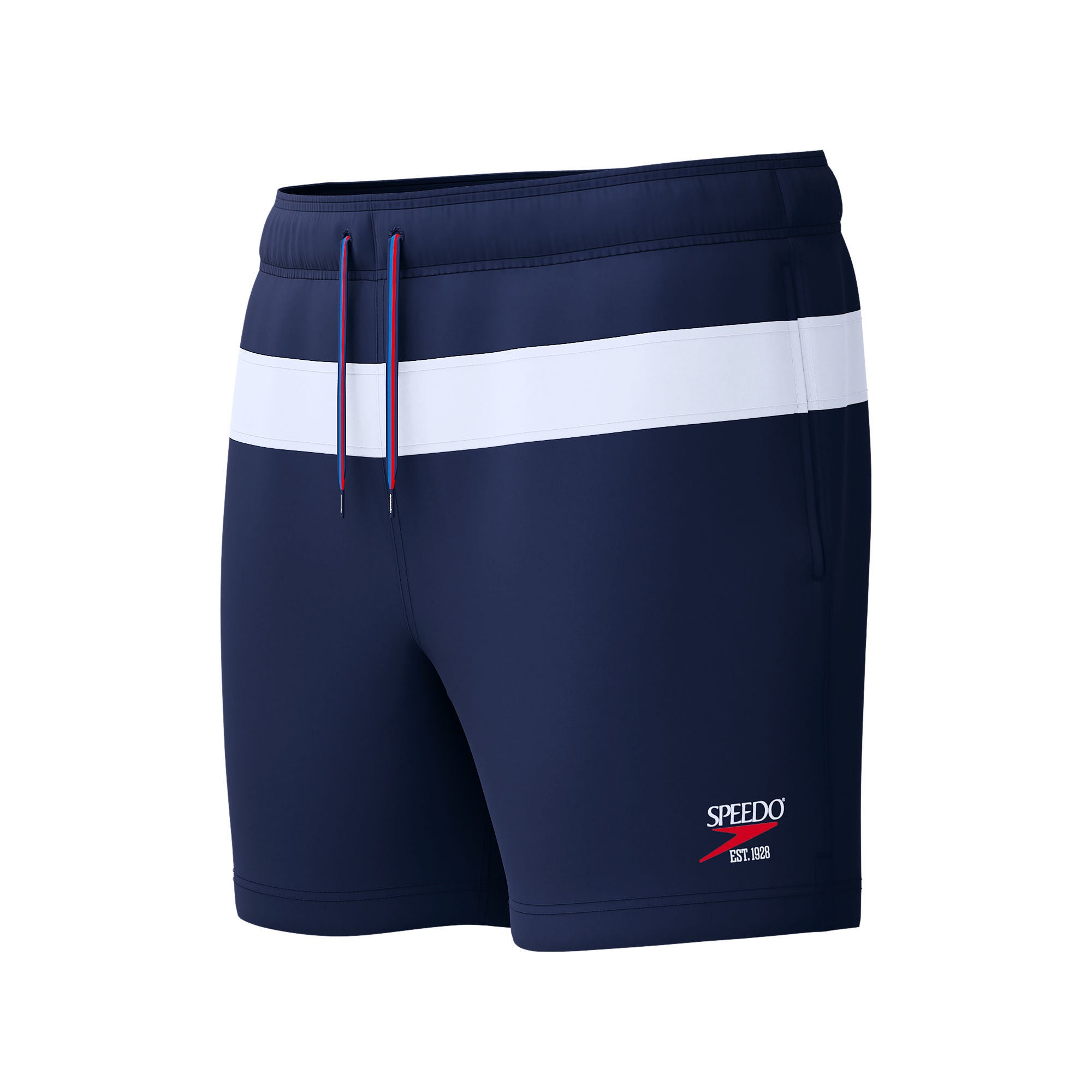 Jetstream Retro Colorblock Volley Herren Badeshorts | Navy