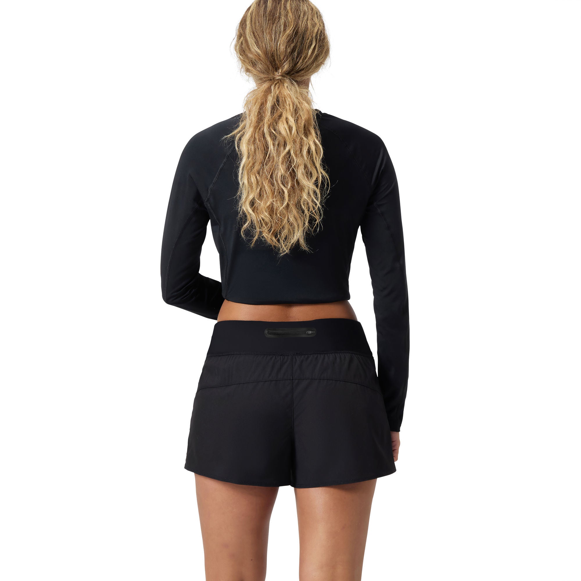 BioFuse Damen Badeshorts | Schwarz