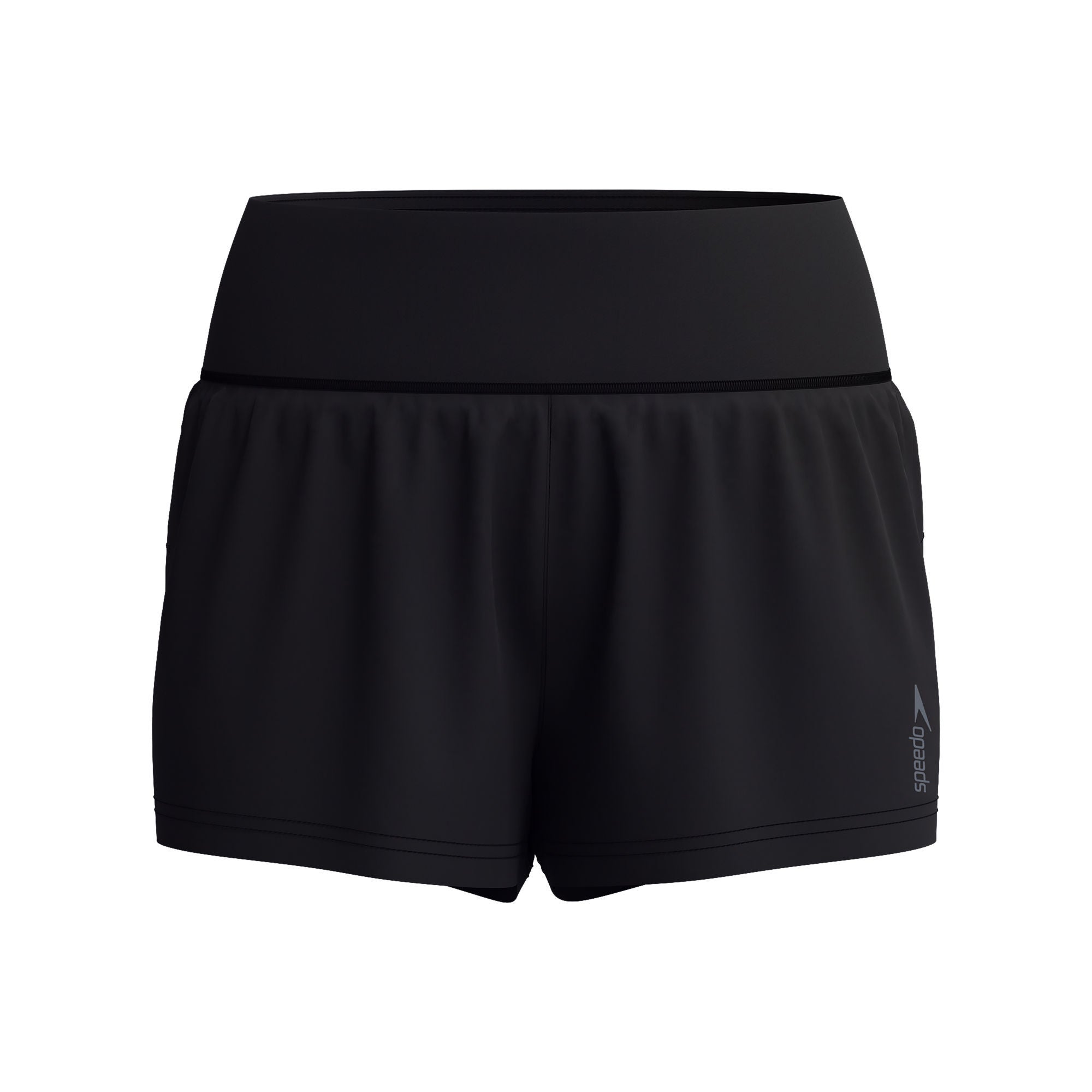 BioFuse Damen Badeshorts | Schwarz