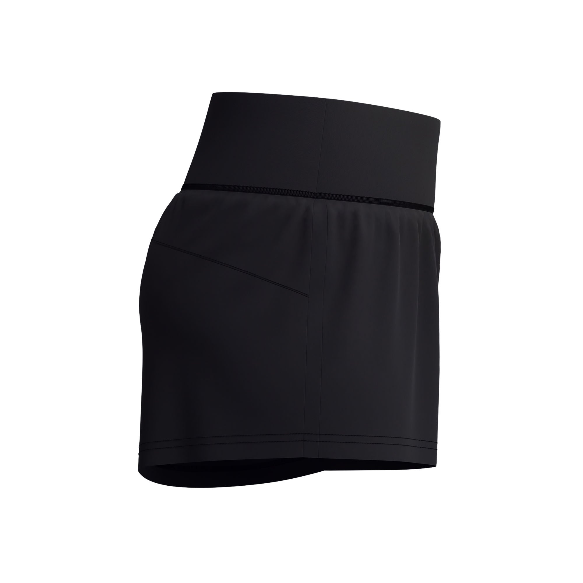 BioFuse Damen Badeshorts | Schwarz