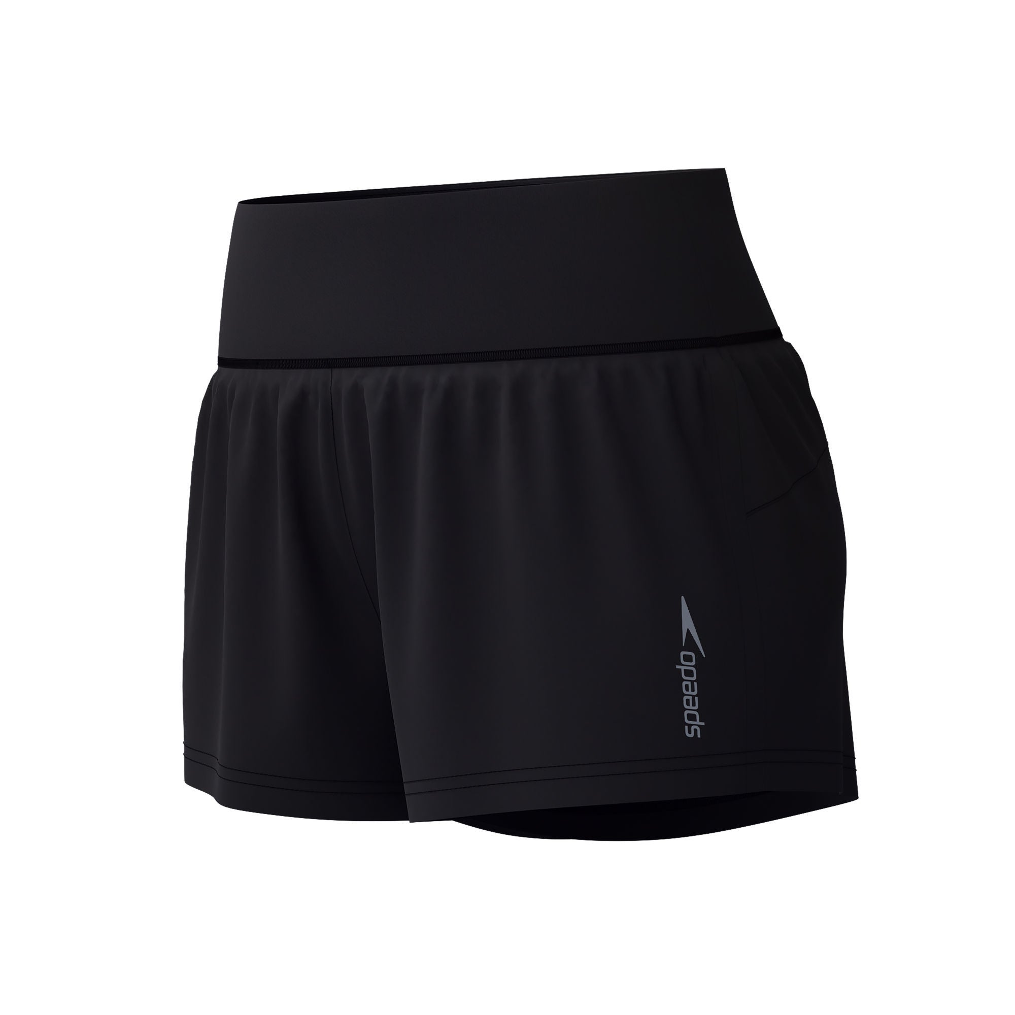 BioFuse Damen Badeshorts | Schwarz