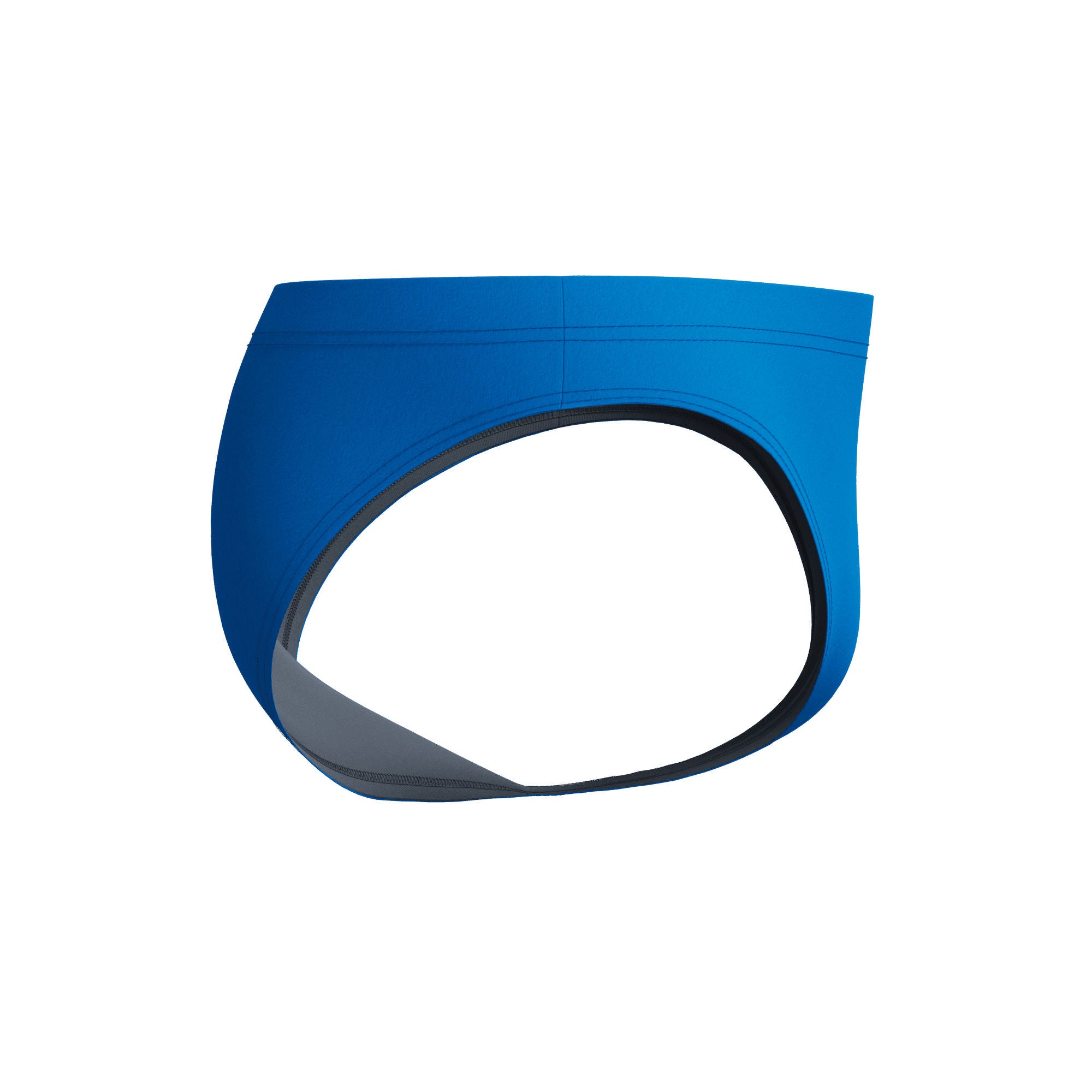 Solid Herren Badeslip | Blau