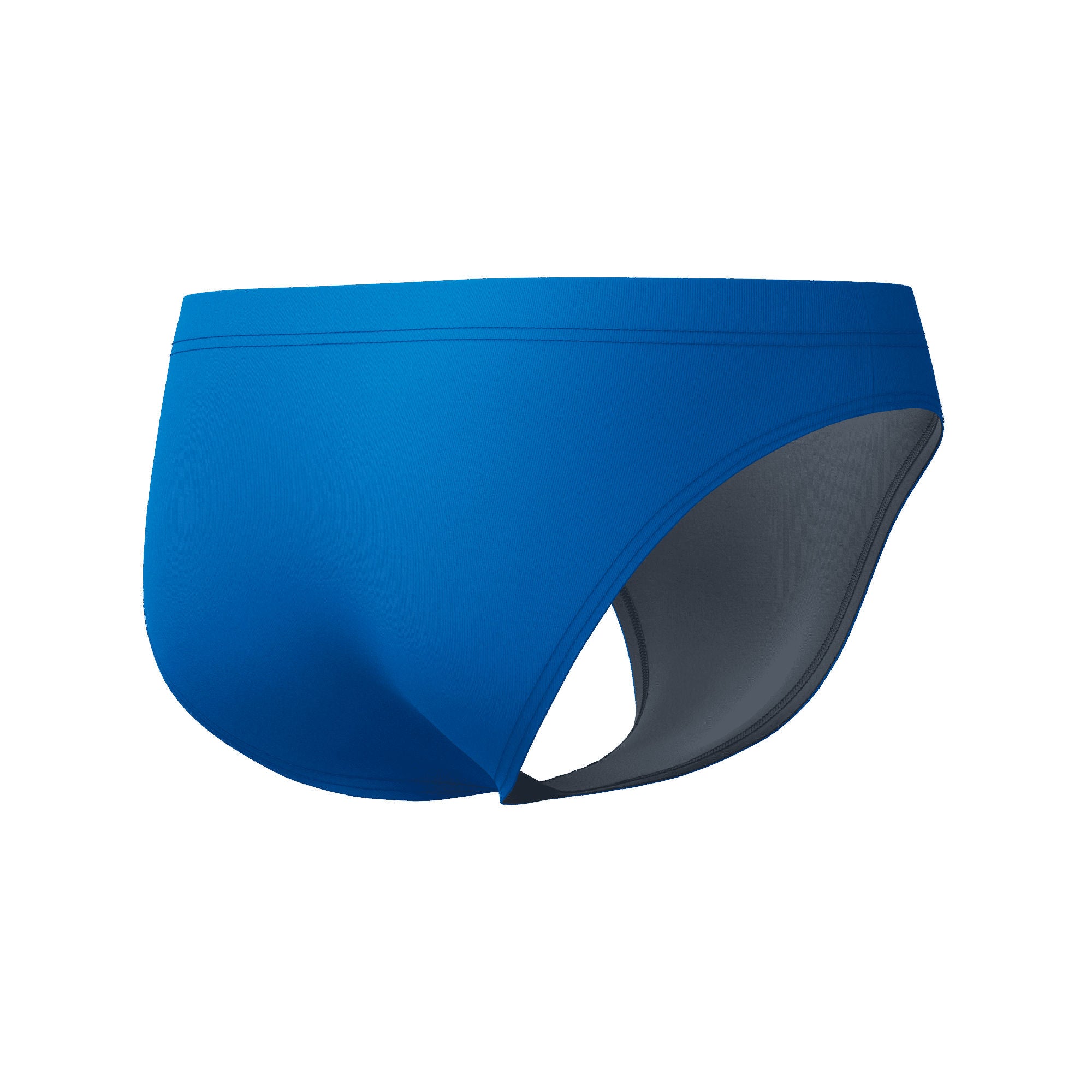 Solid Herren Badeslip | Blau