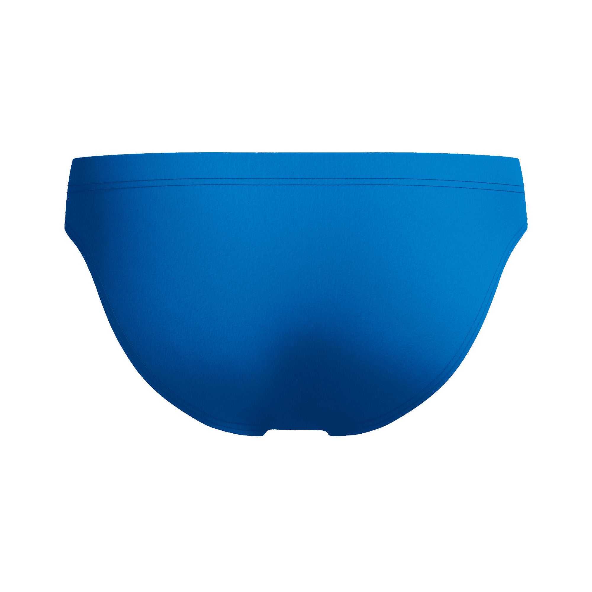 Solid Herren Badeslip | Blau