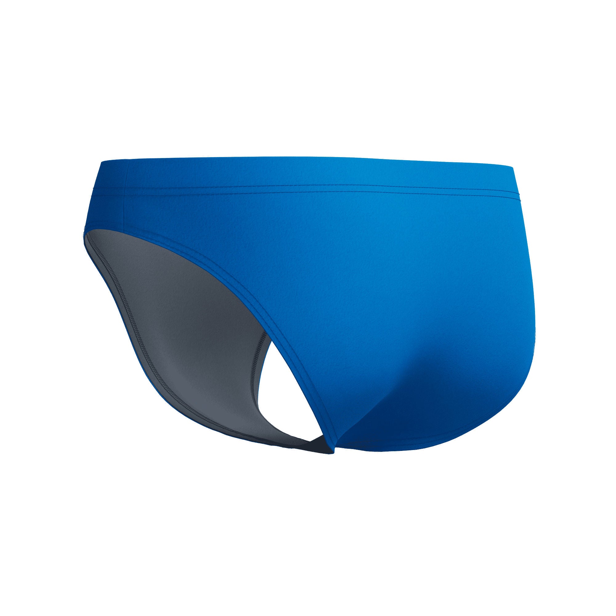 Solid Herren Badeslip | Blau
