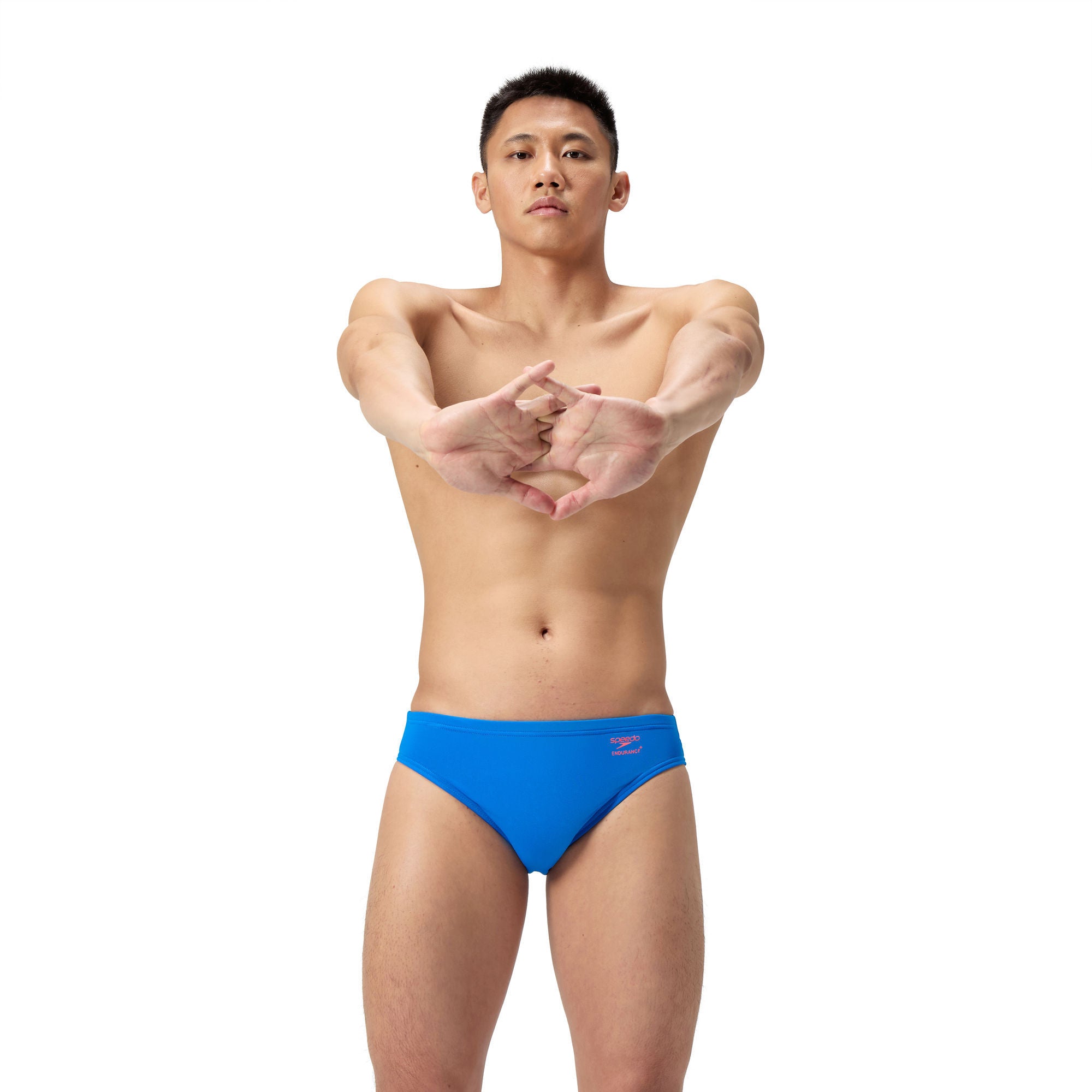 Solid Herren Badeslip | Blau