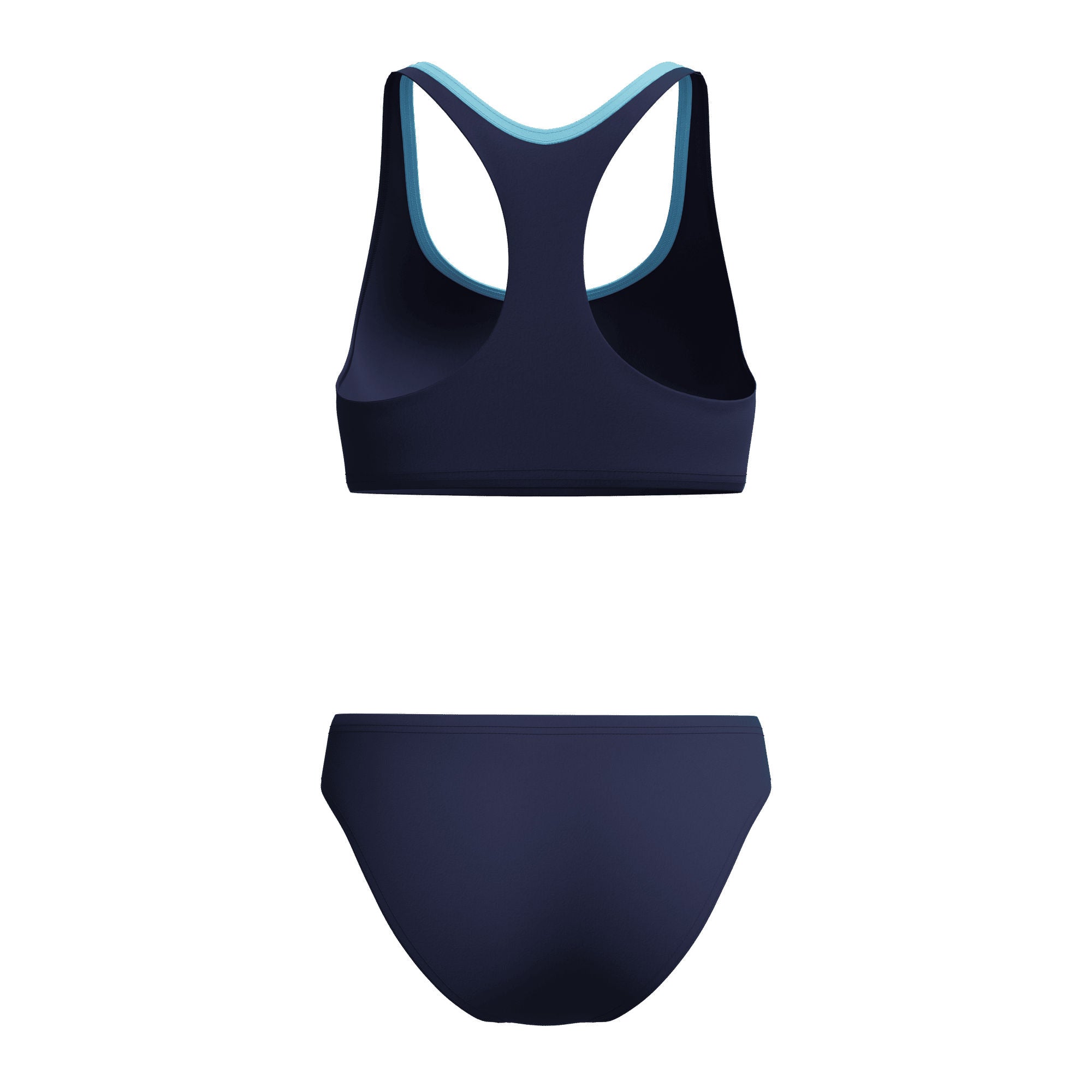 Placement Racerback Damen Bikini | Navy