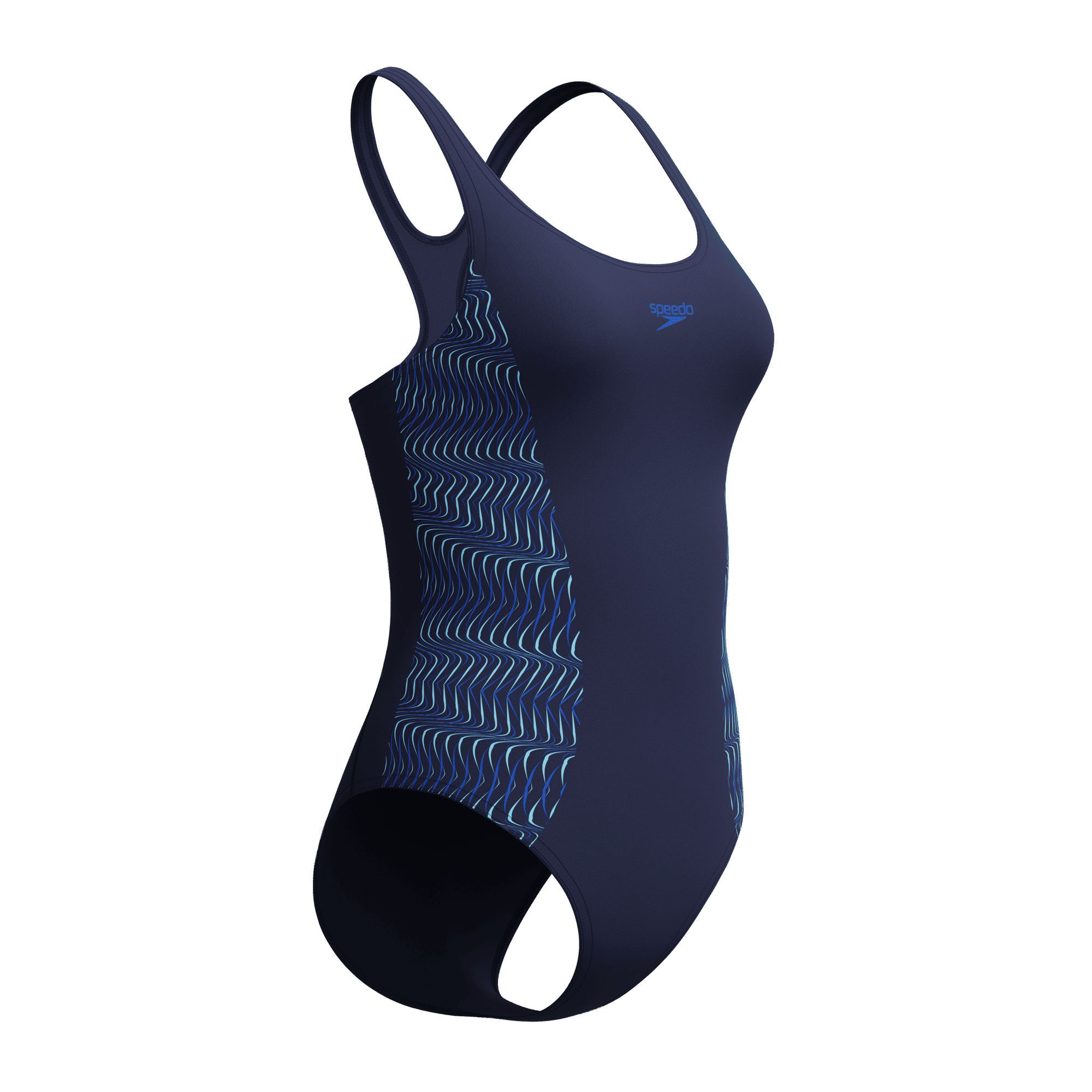 Placement Muscleback Damen Badeanzug | Navy