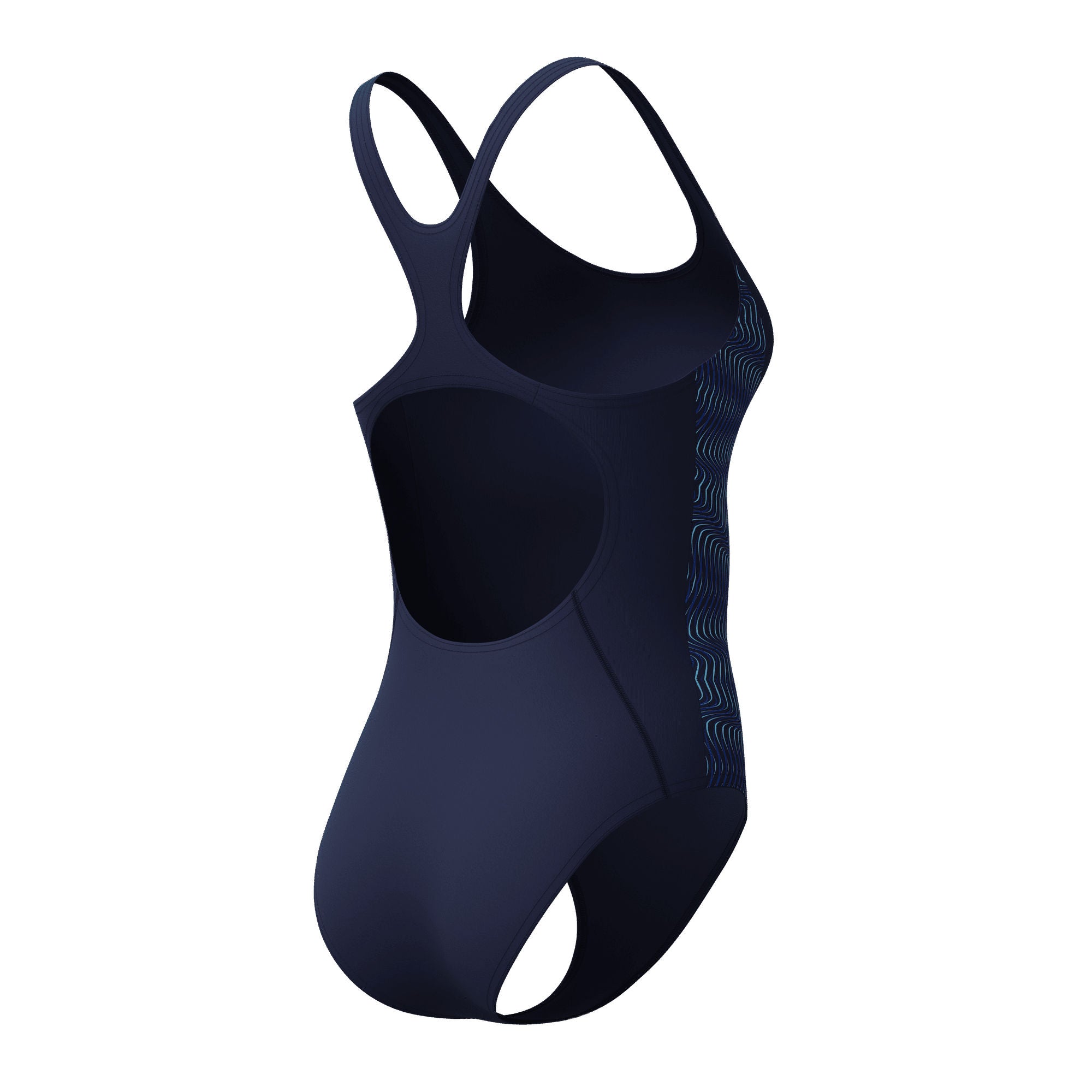 Placement Muscleback Damen Badeanzug | Navy