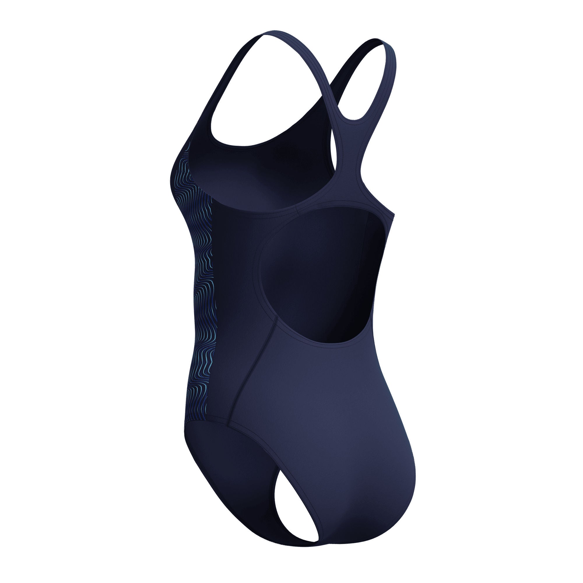 Placement Muscleback Damen Badeanzug | Navy