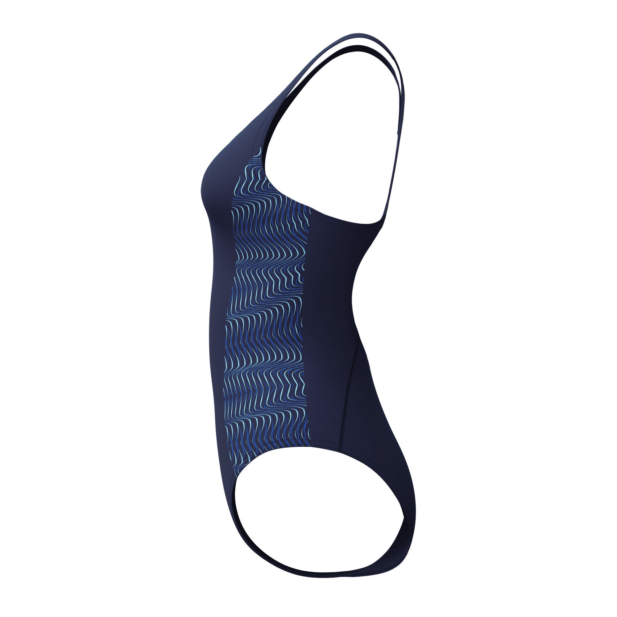 Placement Muscleback Damen Badeanzug | Navy