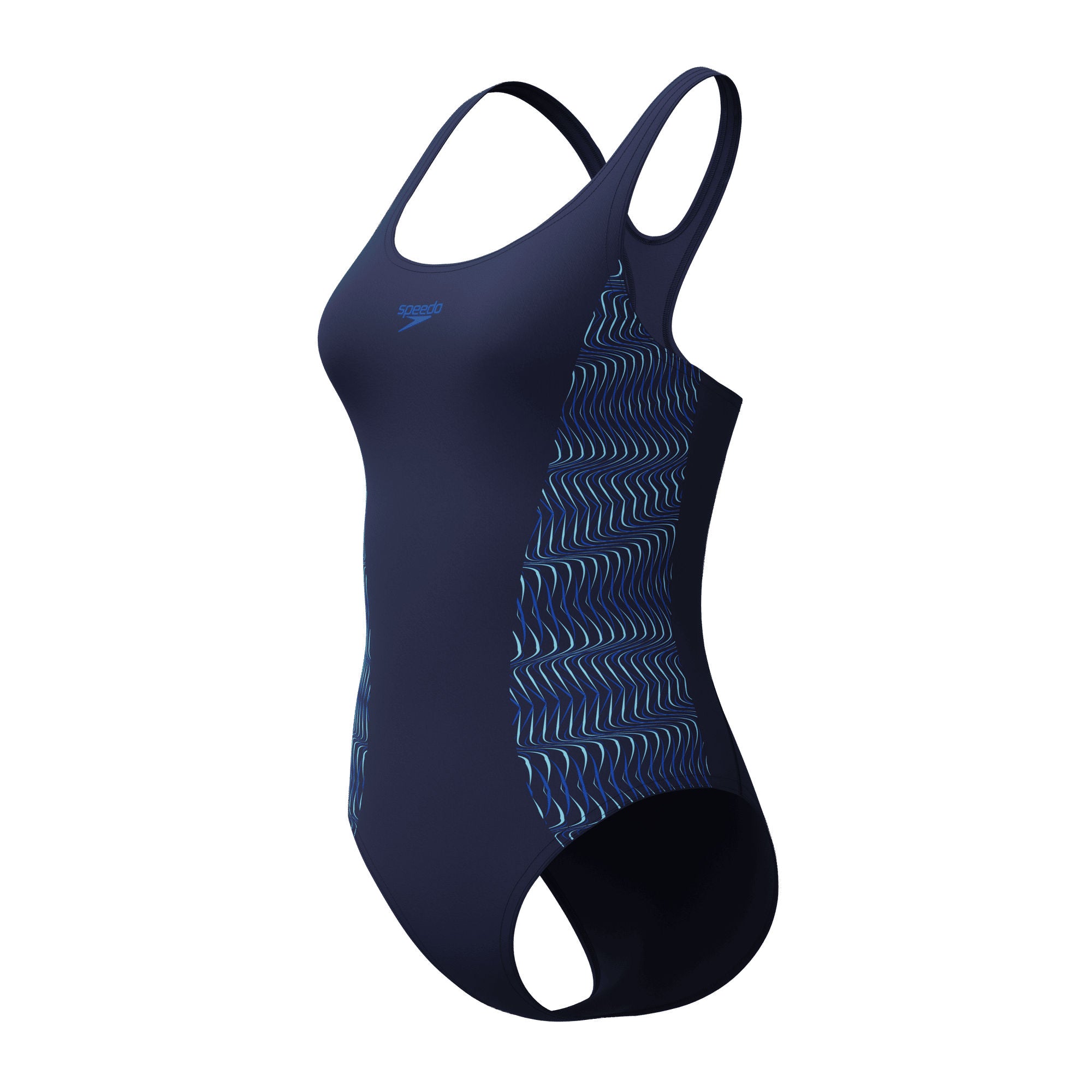 Placement Muscleback Damen Badeanzug | Navy