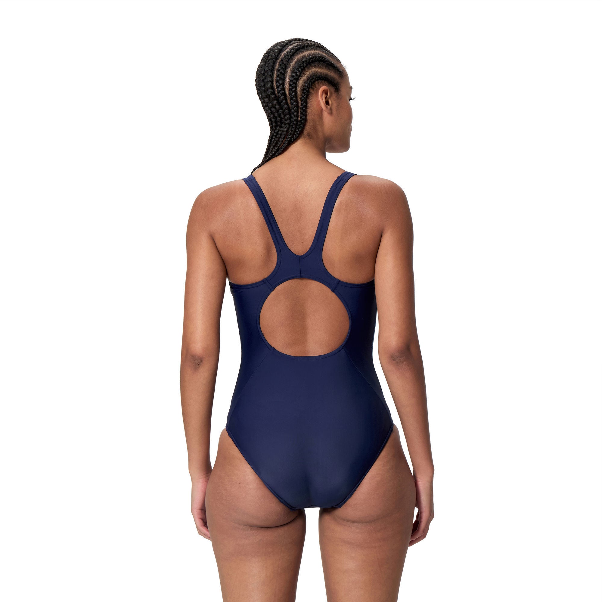Placement Muscleback Damen Badeanzug | Navy