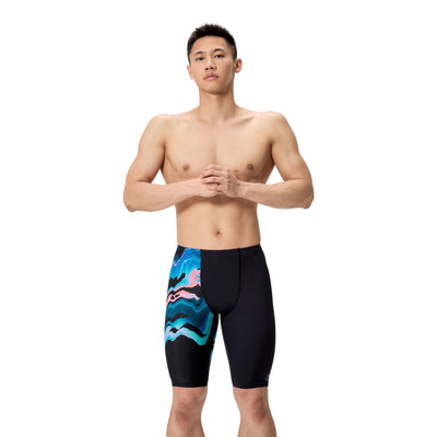 Placement Printed Herren Jammer | Schwarz