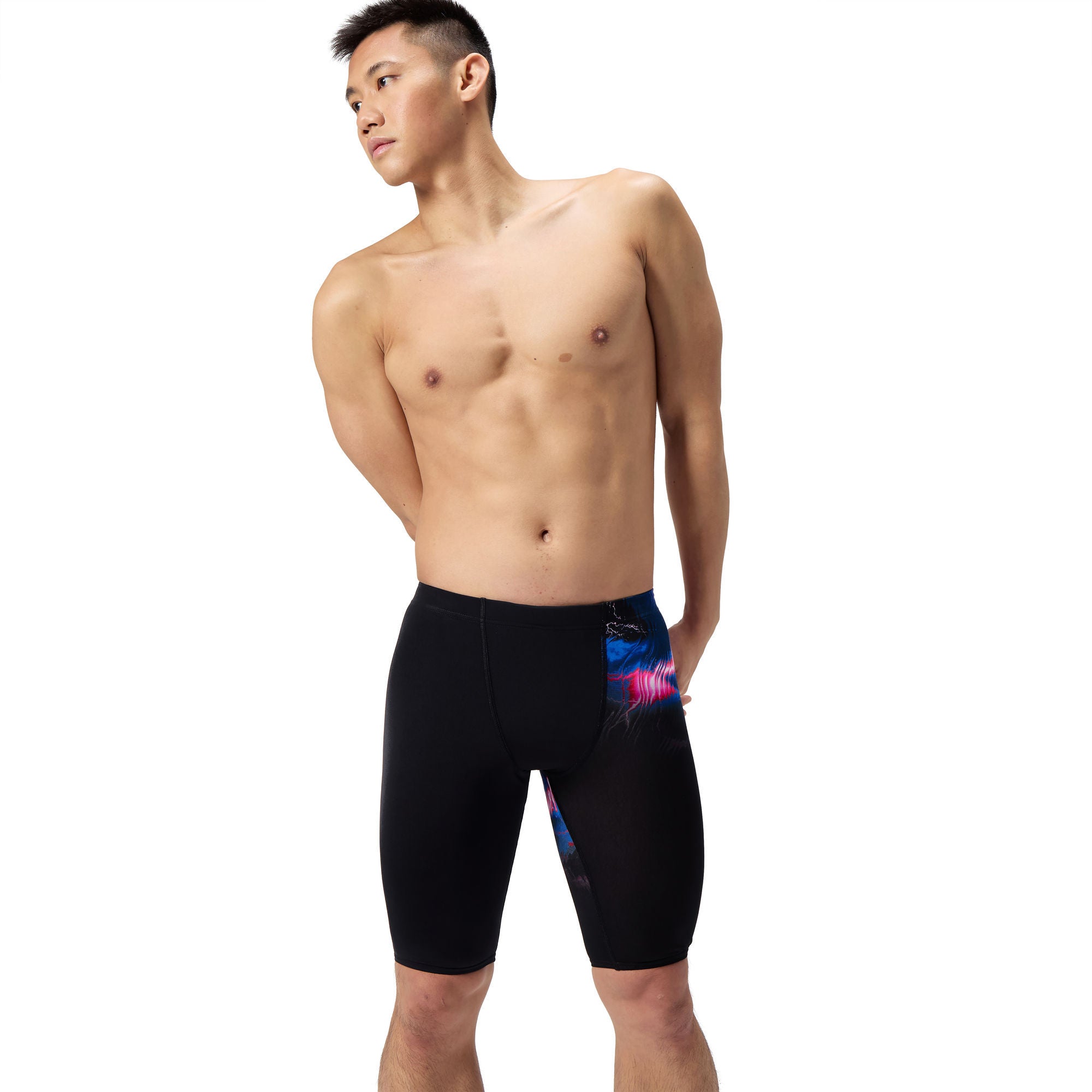 Placement Printed Herren Jammer | Blau
