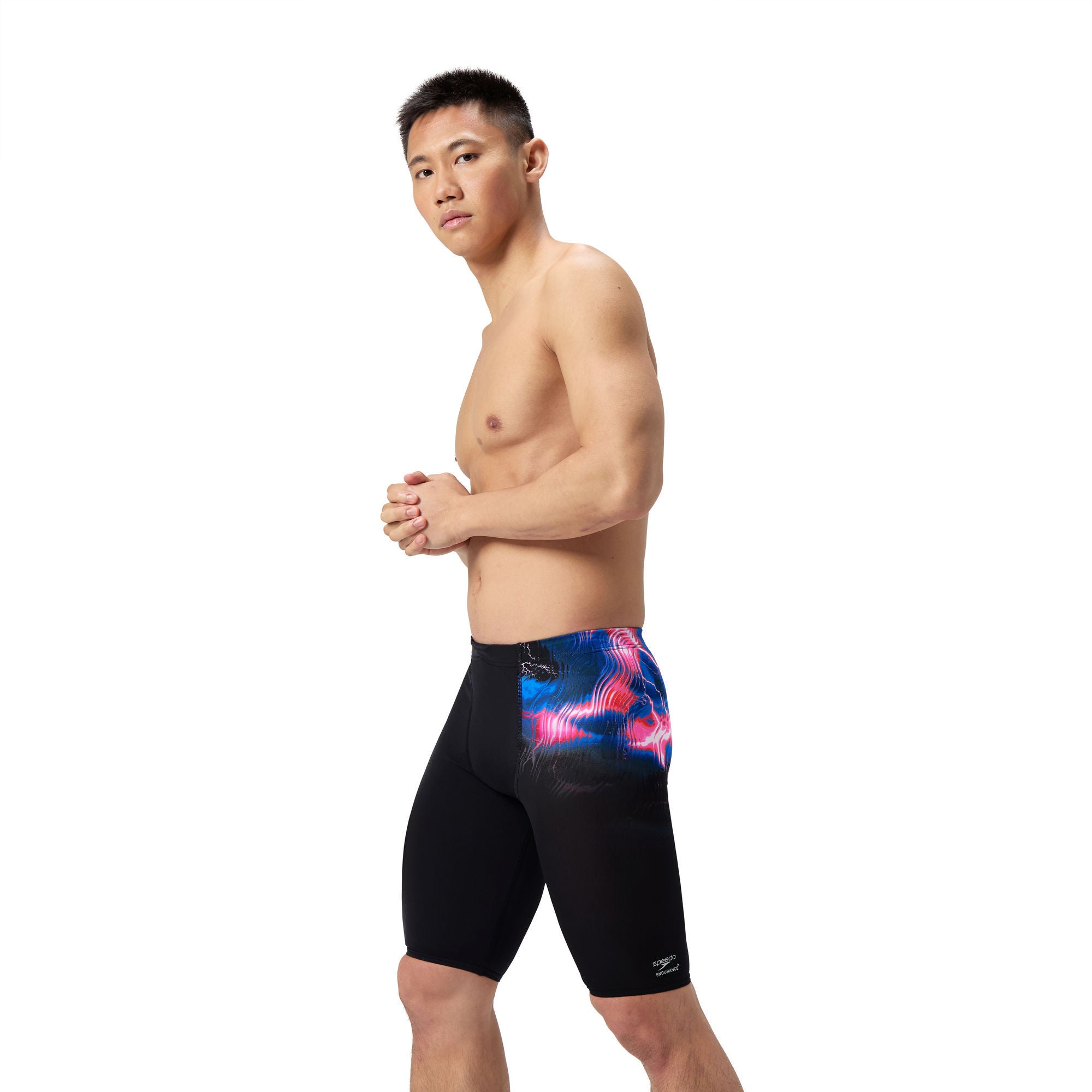 Placement Printed Herren Jammer | Blau