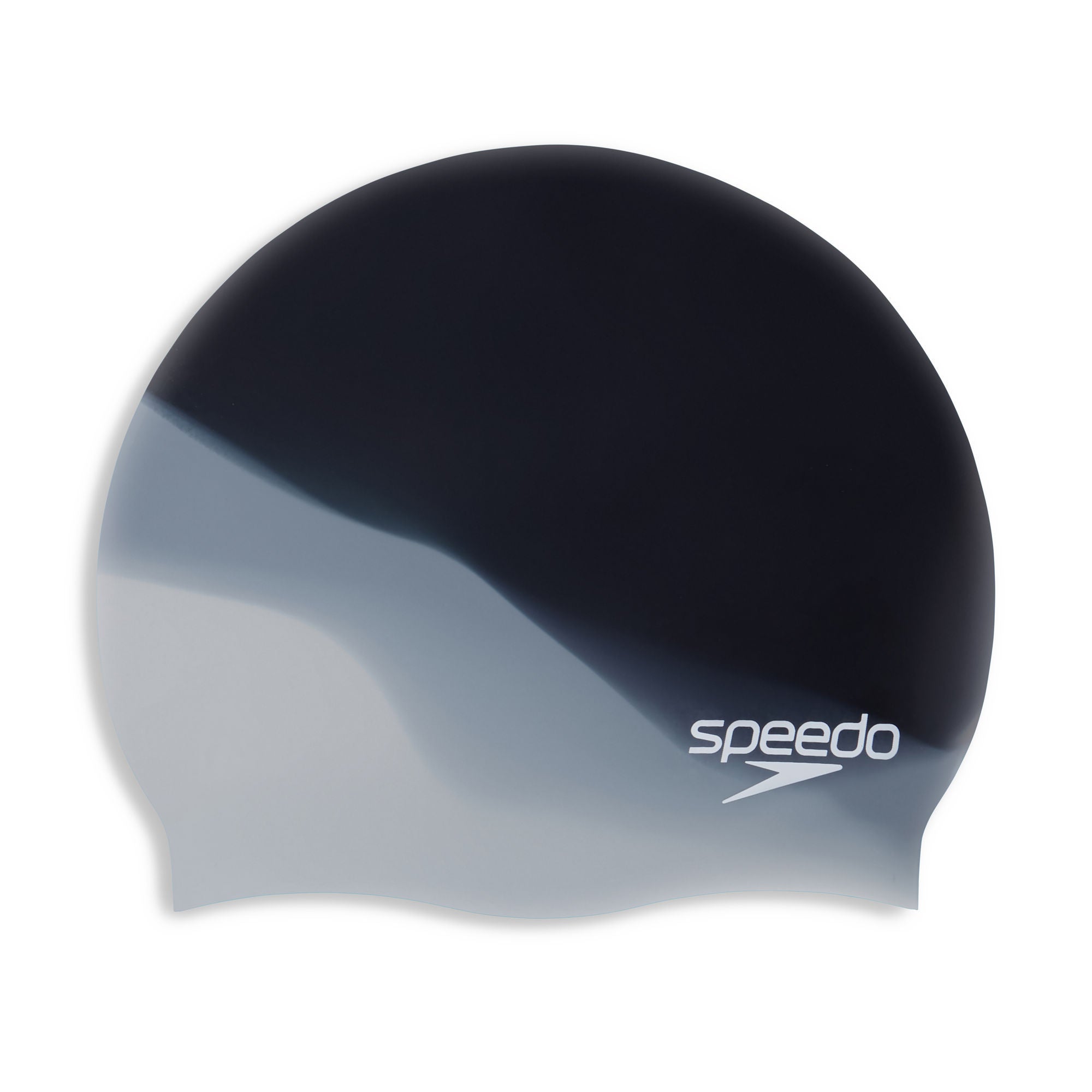 Multi Colour Silicone Badekappe | Schwarz