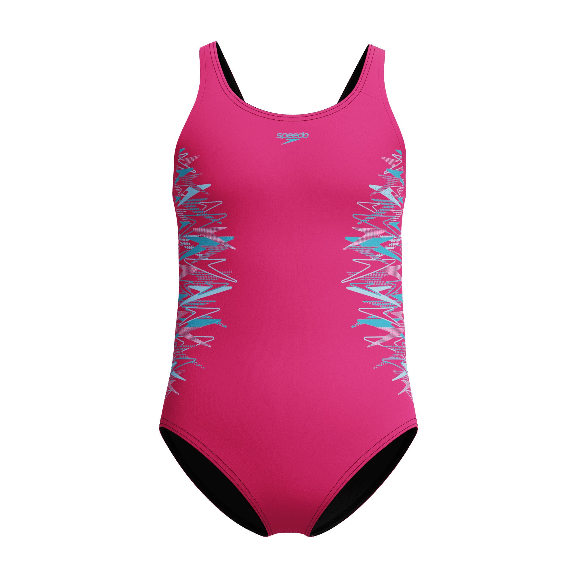 Placement Muscleback Mädchen Badeanzug | Pink