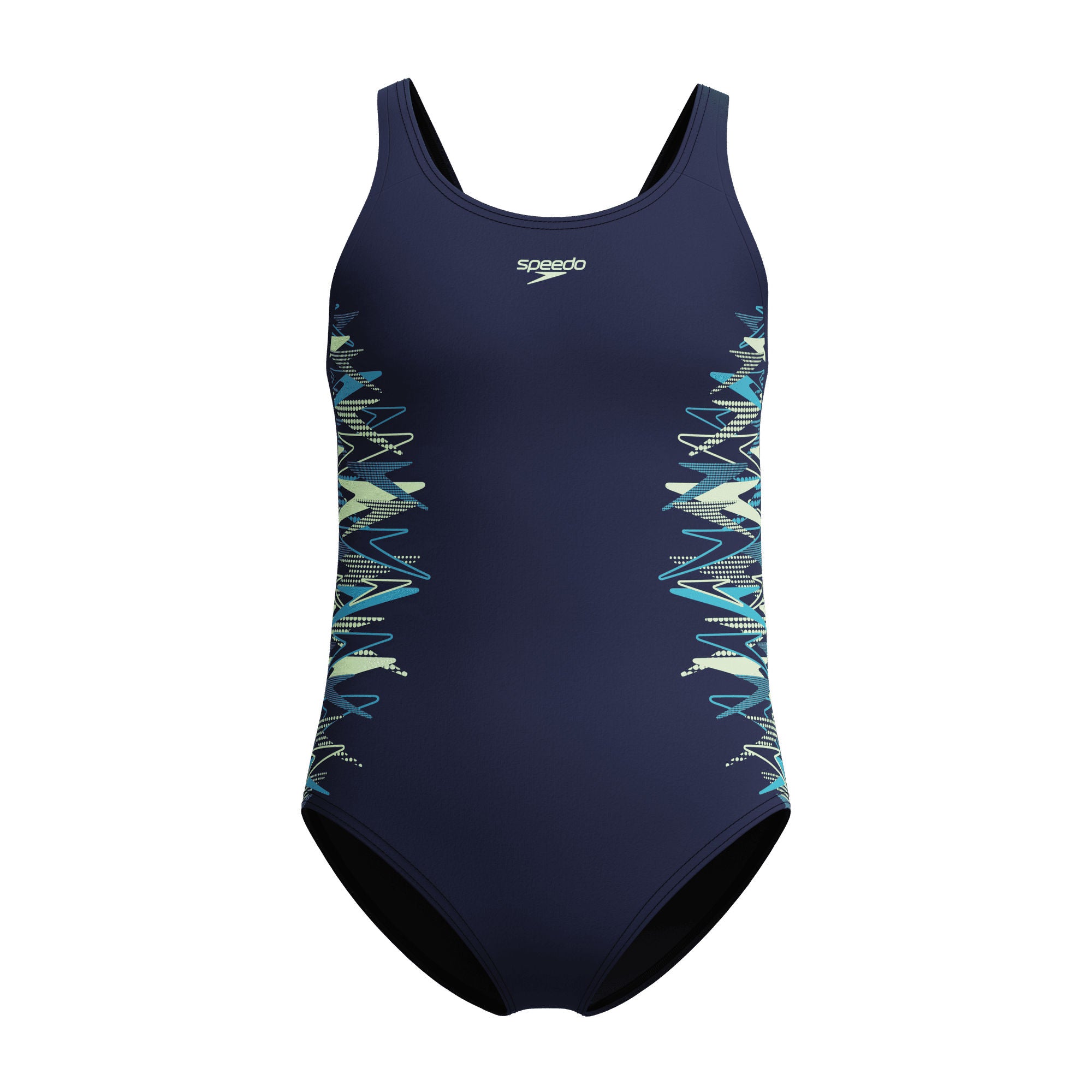 Placement Muscleback Mädchen Badeanzug | Navy