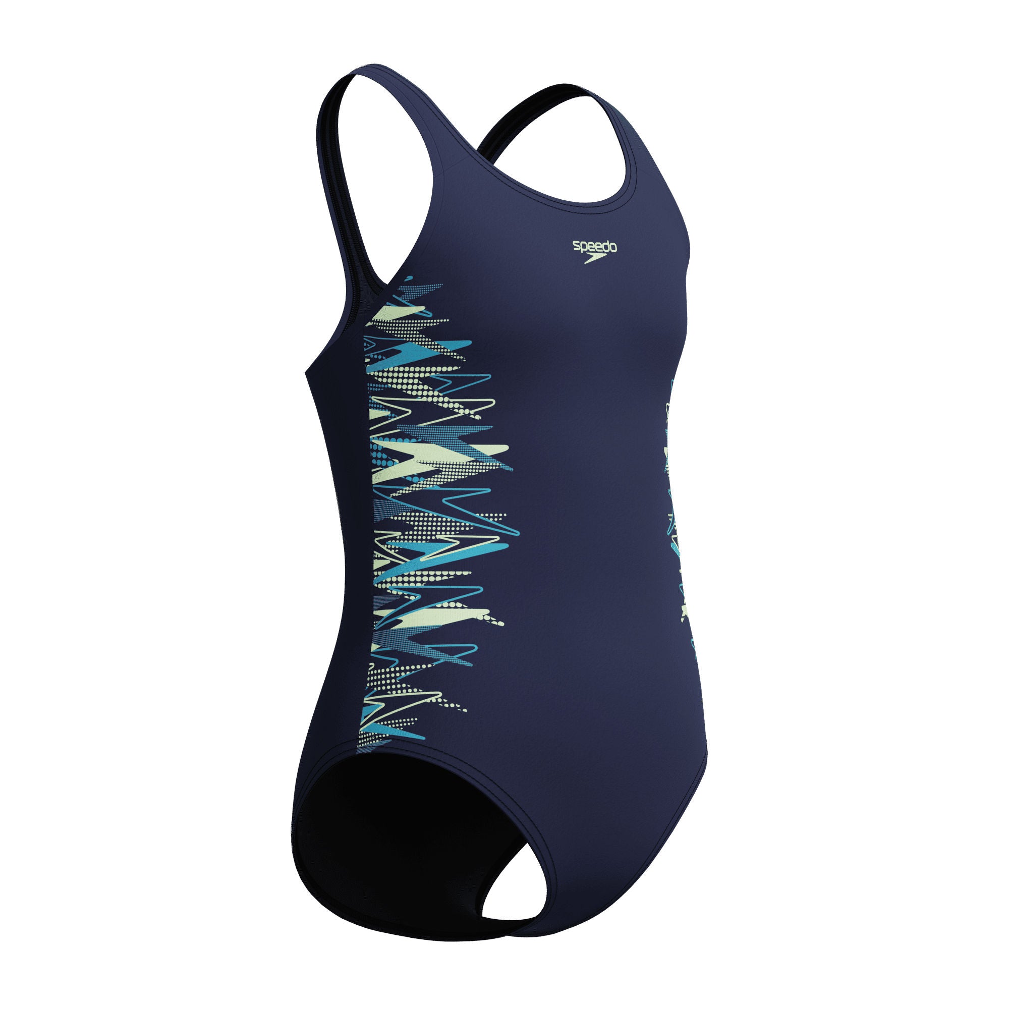 Placement Muscleback Mädchen Badeanzug | Navy