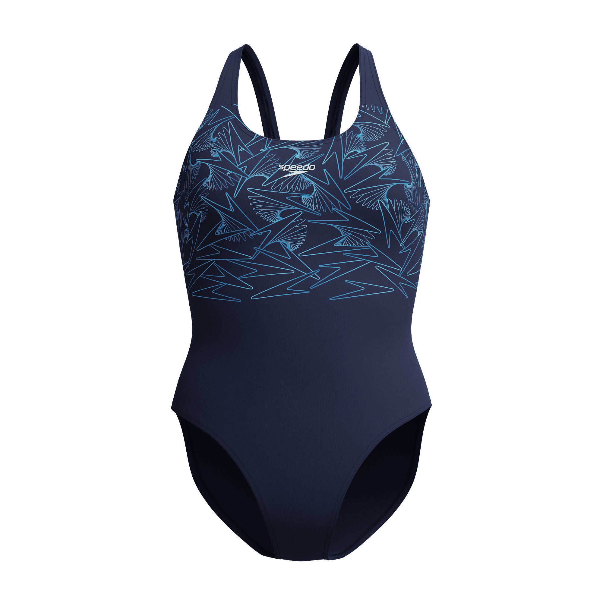 HyperBoom Placement Muscleback Damen Badeanzug | Blau
