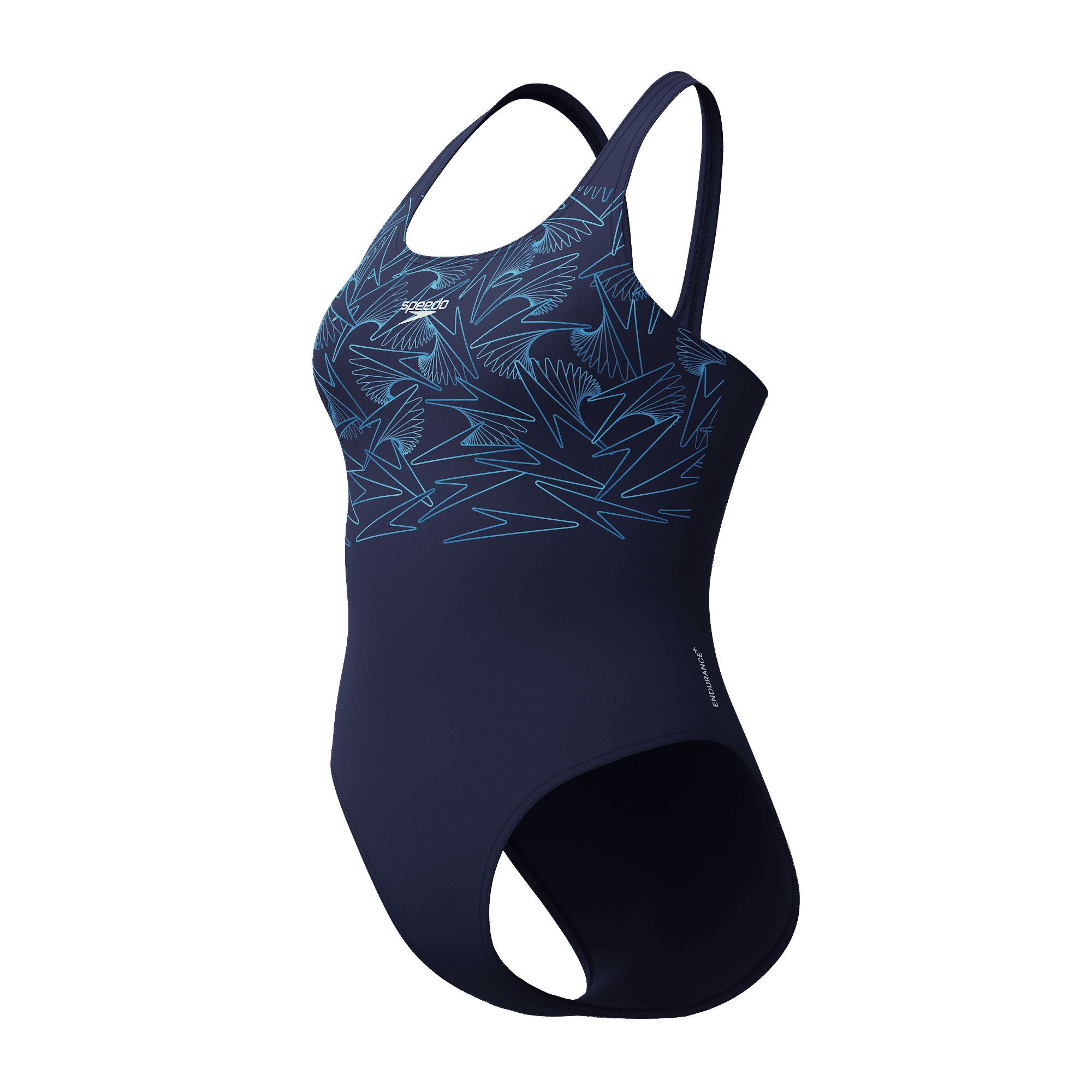 HyperBoom Placement Muscleback Damen Badeanzug | Blau