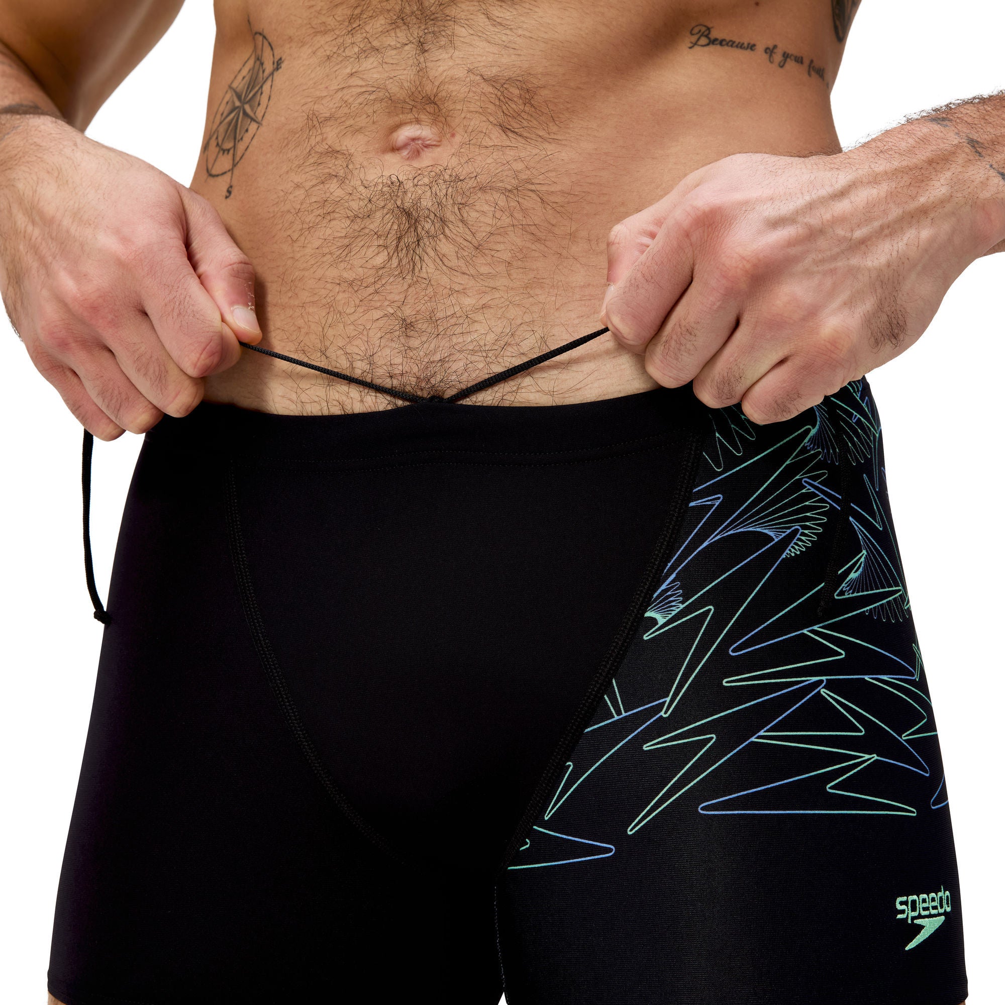 HyperBoom V-Cut Herren Aquashorts | Grün