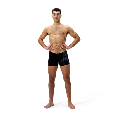 HyperBoom V-Cut Herren Aquashorts | Grün