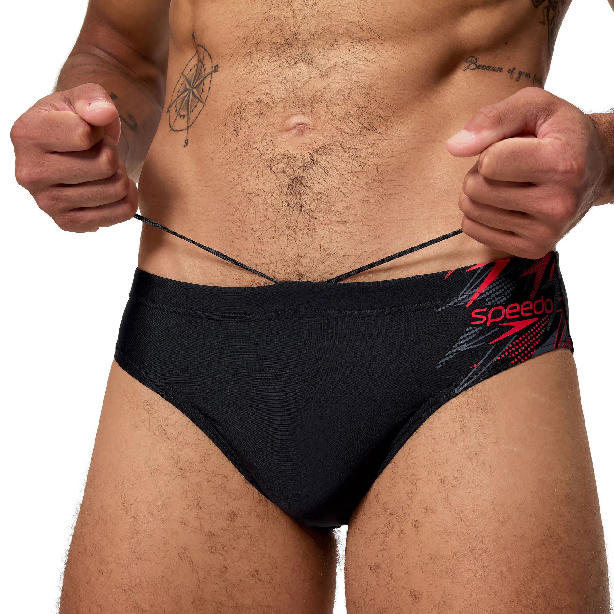 Medley Logo 7cm Herren Badeslip | Schwarz