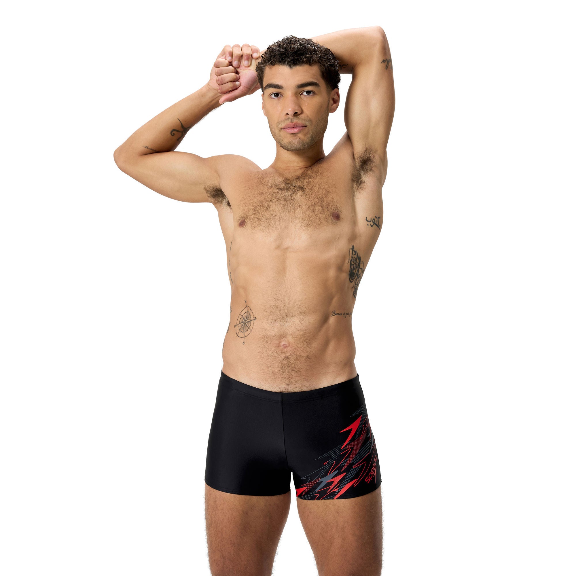Medley Logo Herren Aquashorts | Schwarz