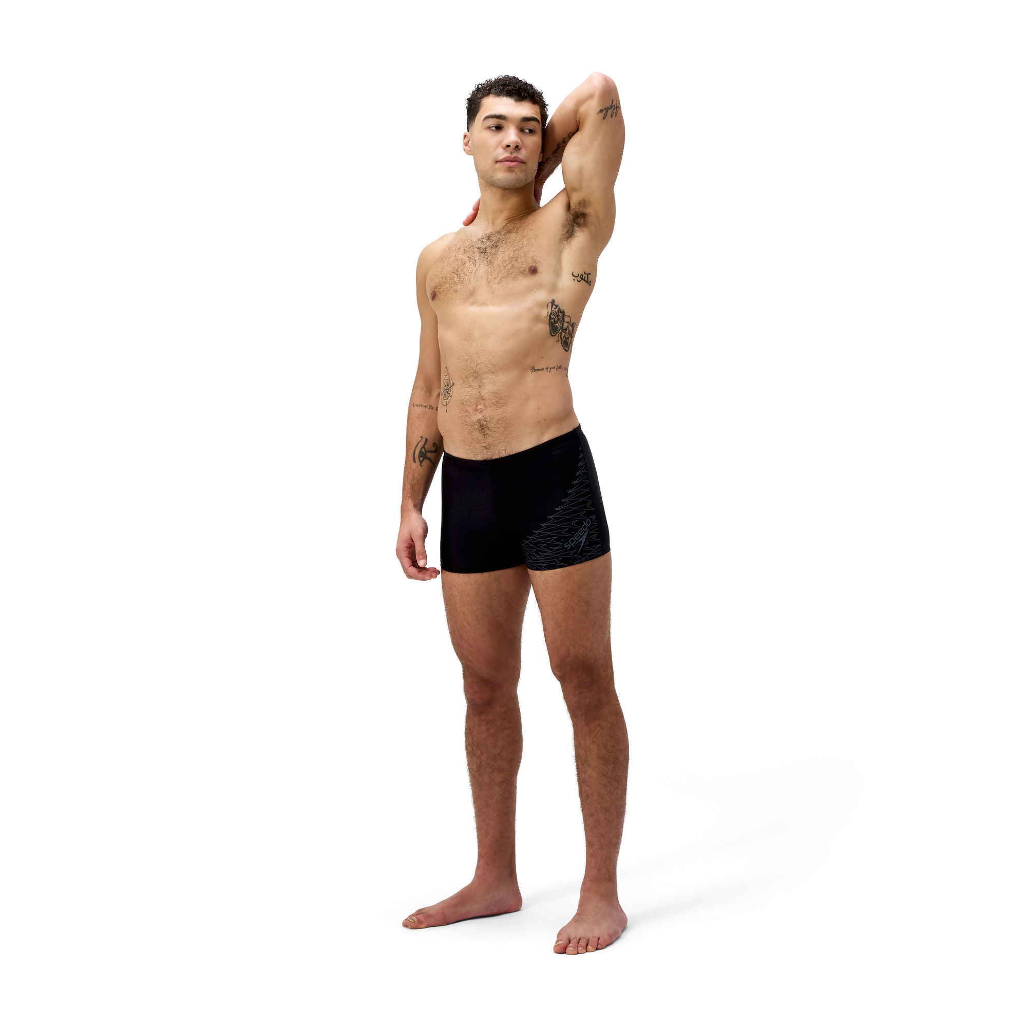 Medley Logo Herren Aquashorts | Schwarz