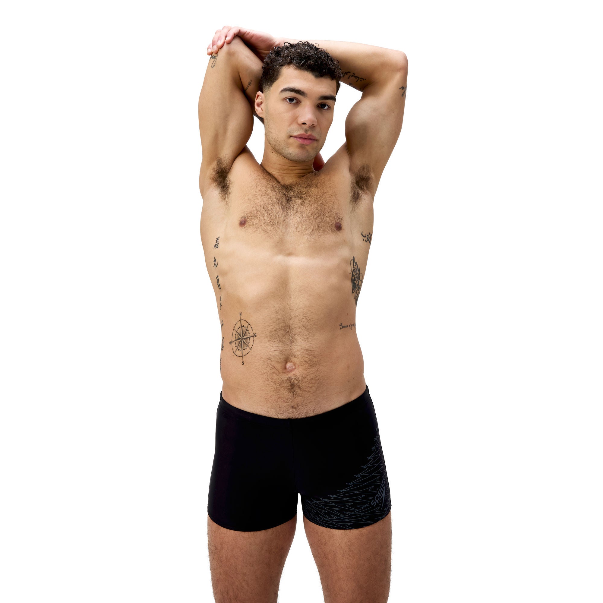 Medley Logo Herren Aquashorts | Schwarz