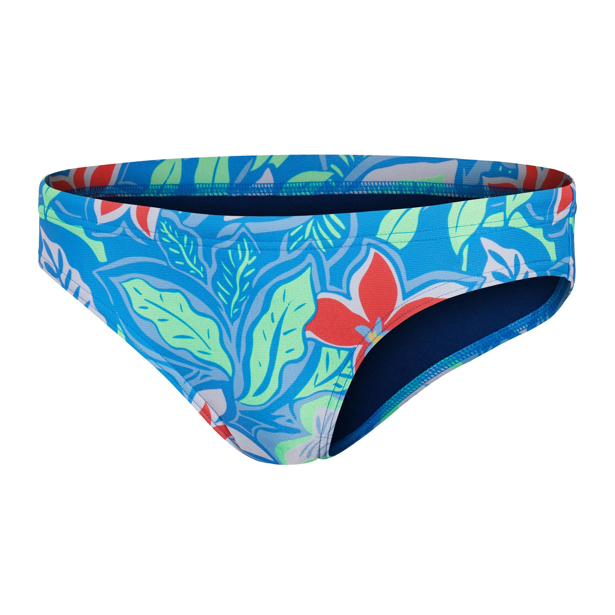 Allover Hipster Herren Bikini | Blau