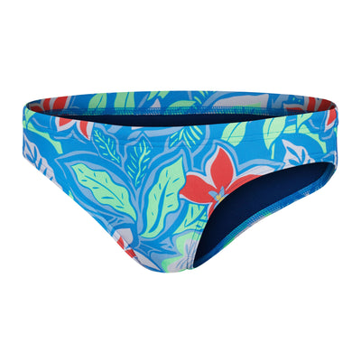 Allover Hipster Herren Bikini | Blau