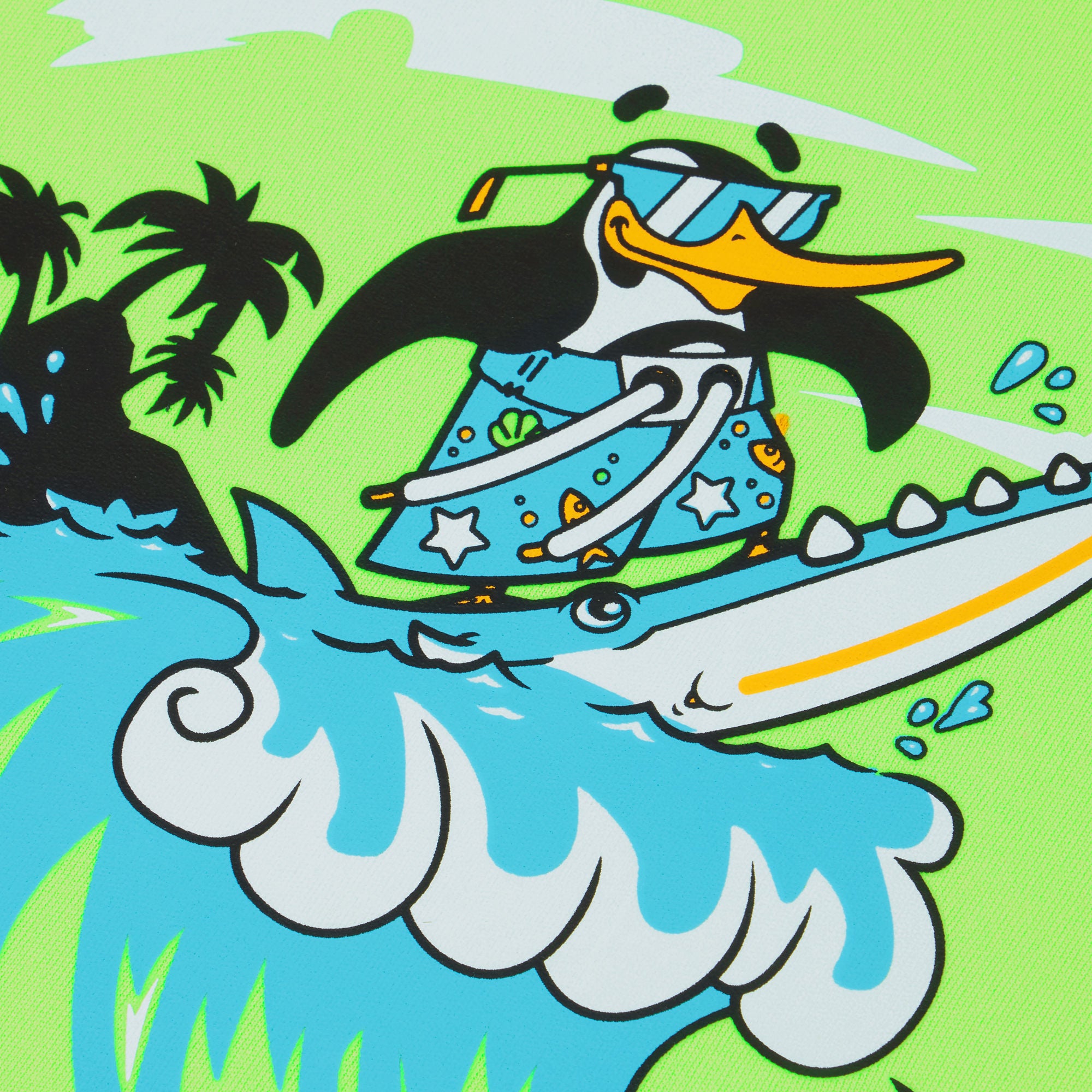 Character Printed Schwimmweste | Grün