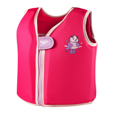 Learn to Swim Character Printe Mädchen Schwimmweste | Pink
