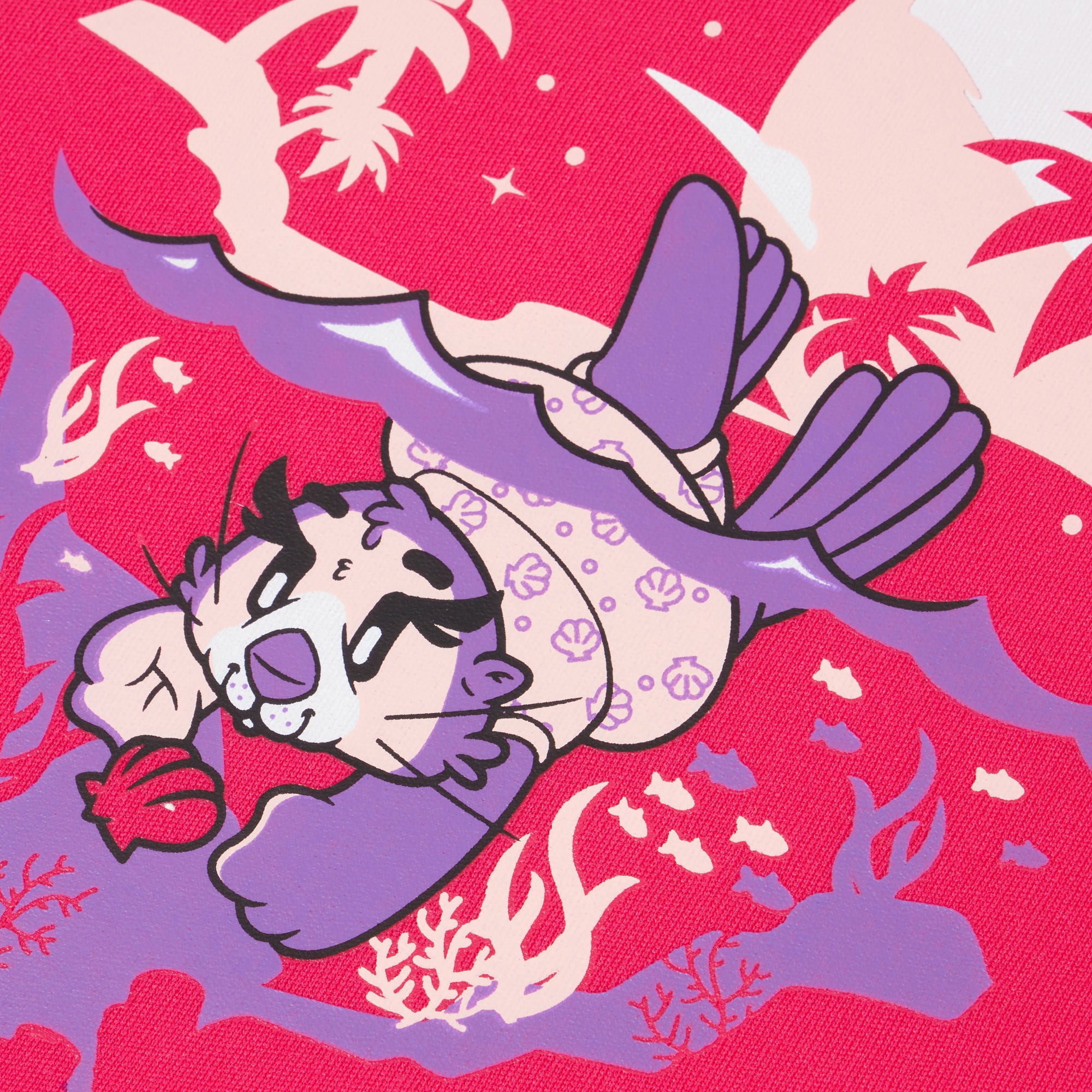 Learn to Swim Character Printe Mädchen Schwimmweste | Pink