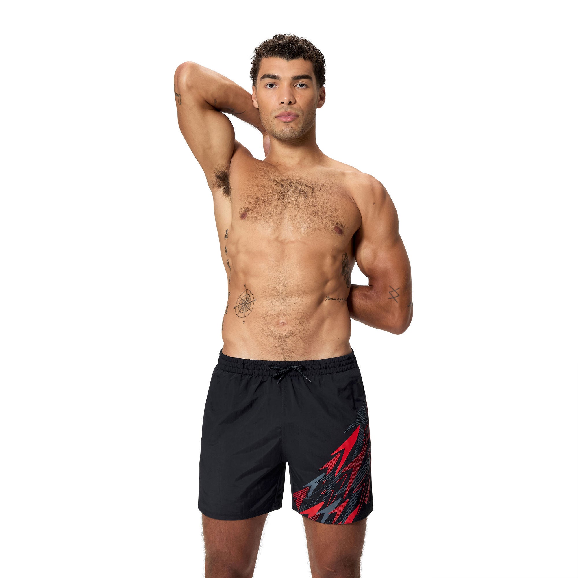 Medley Logo Herren Badeshorts | Schwarz