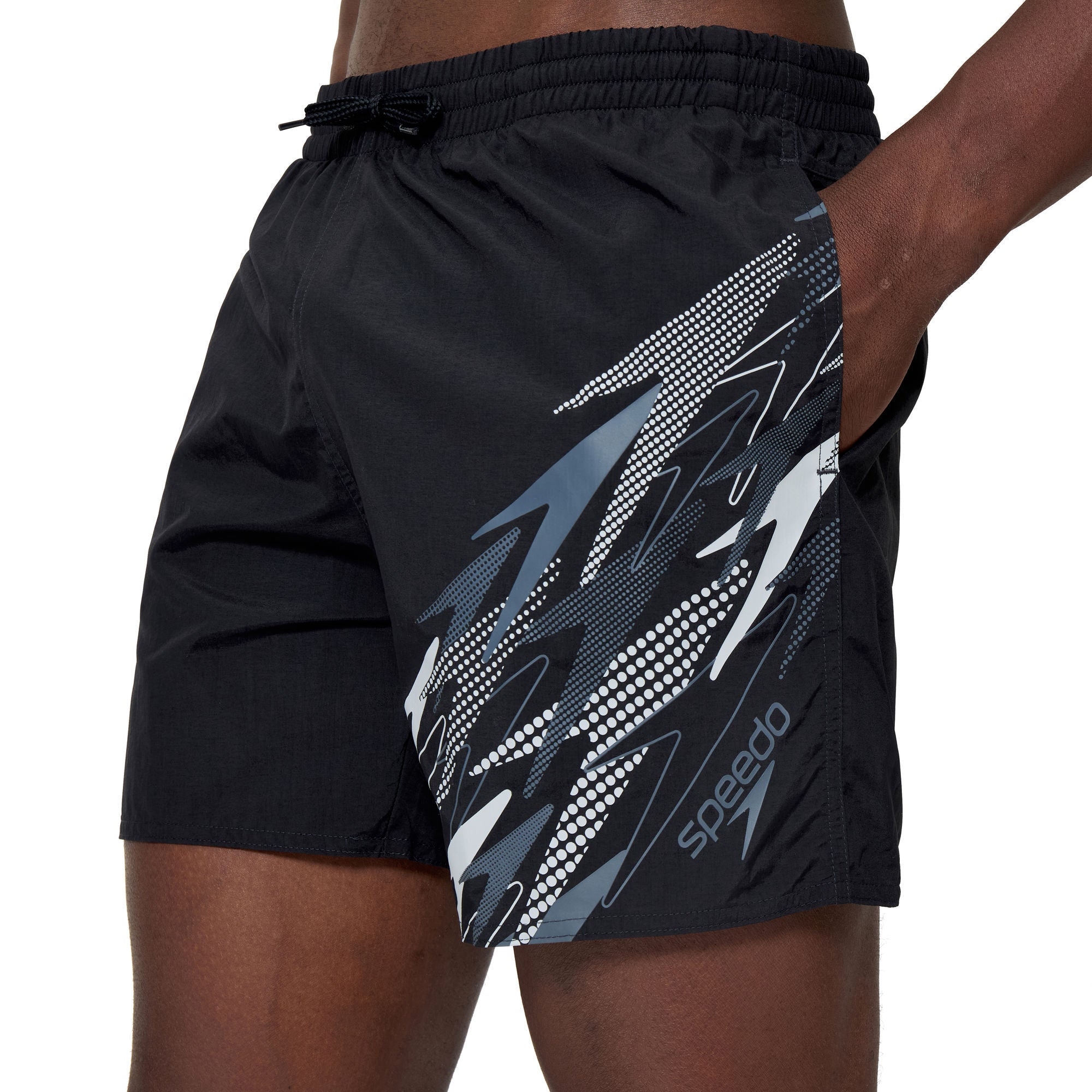 Medley Logo Herren Badeshorts | Schwarz