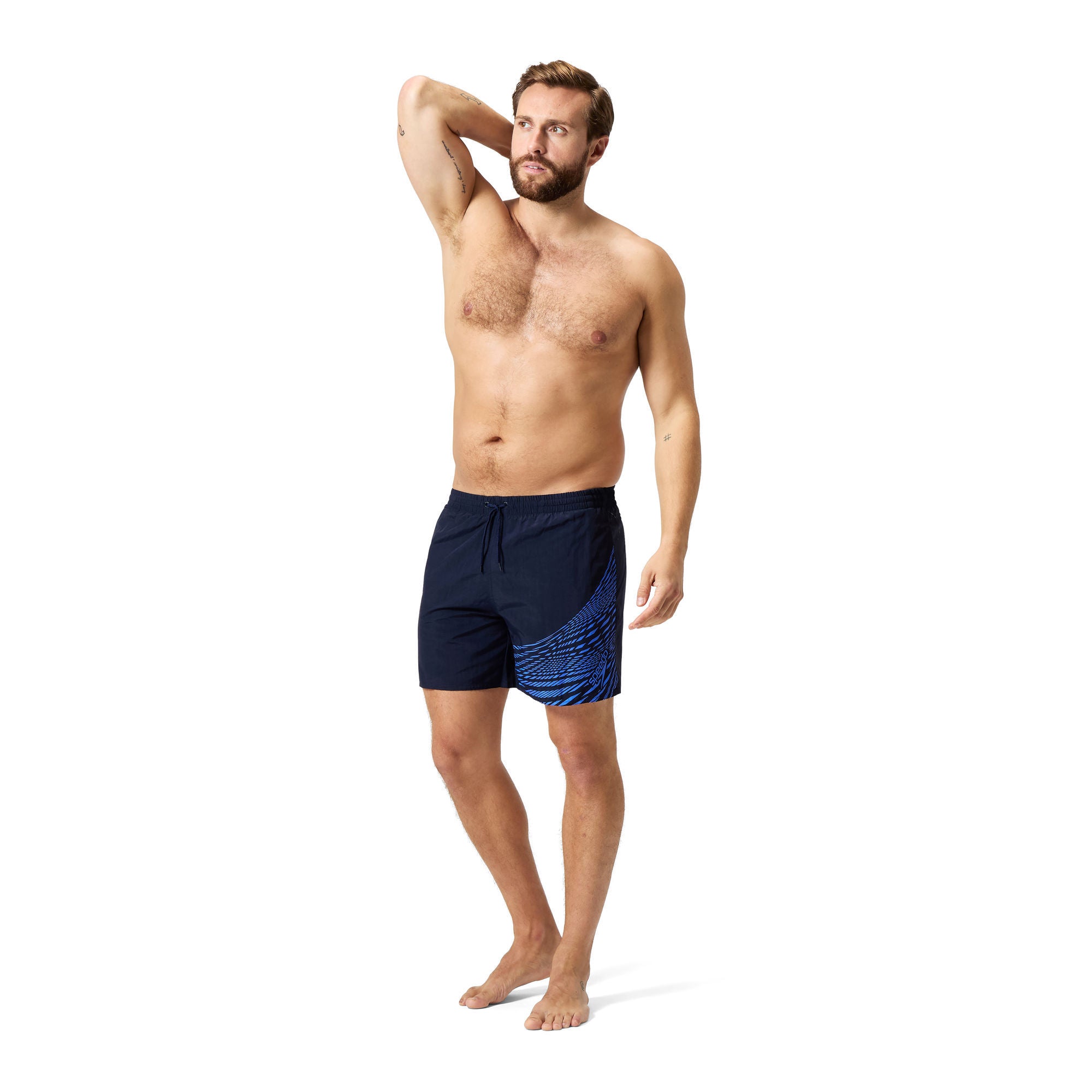 Medley Logo Herren Badeshorts | Blau