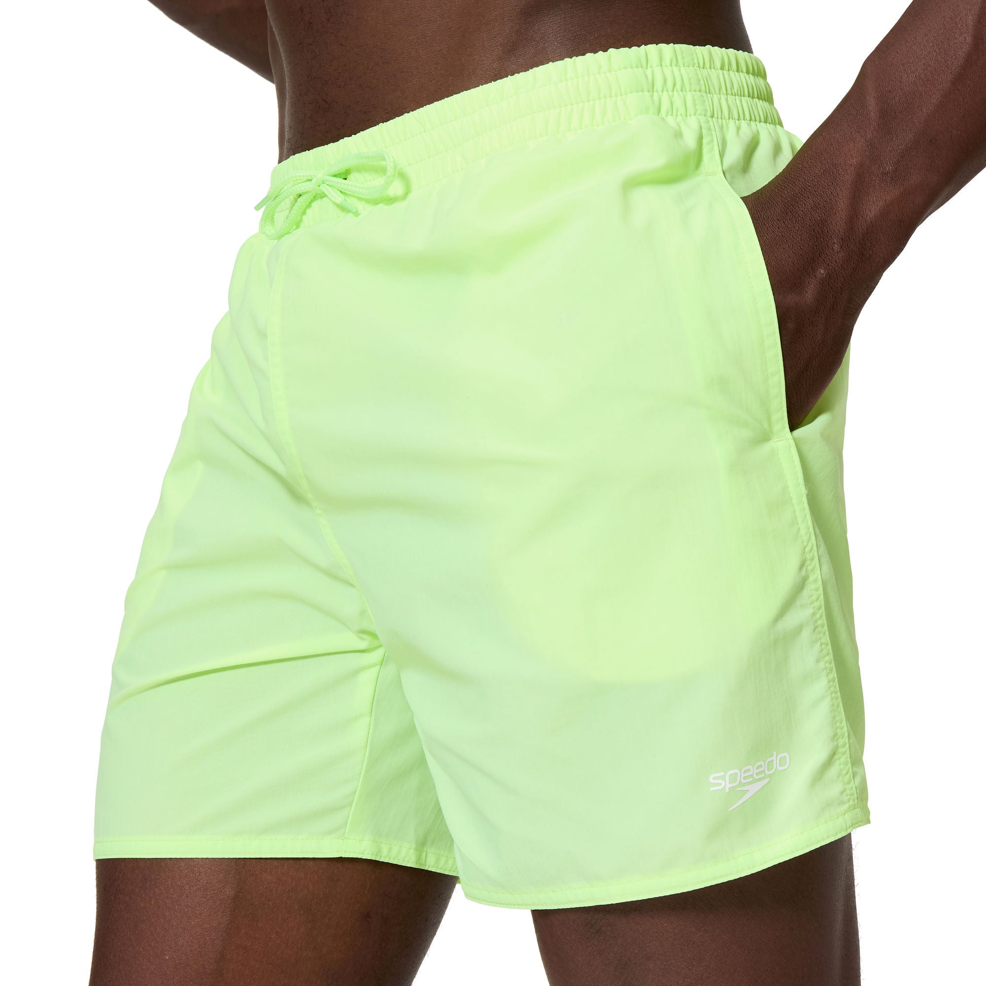 Essentials Herren Badeshorts | Grün
