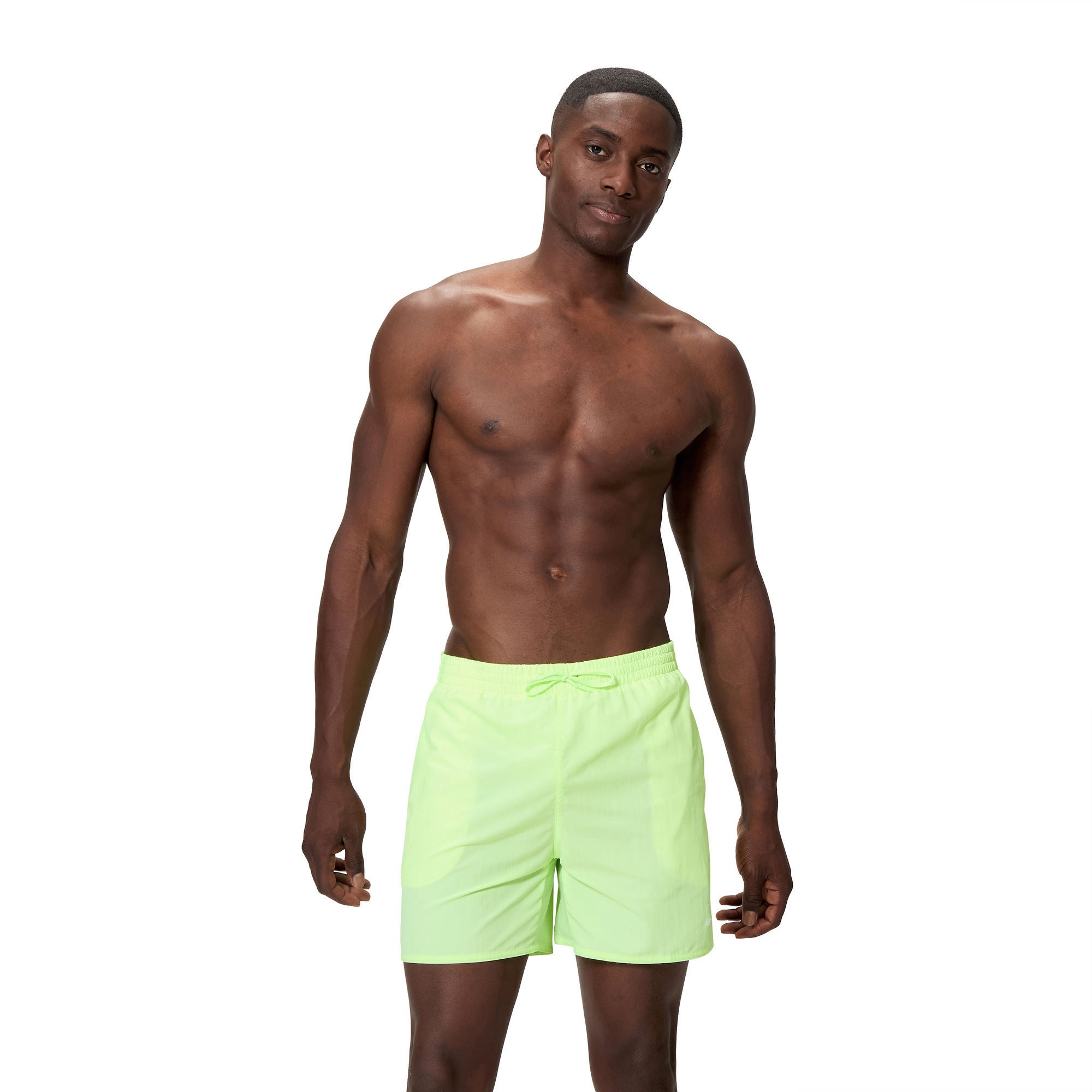 Essentials Herren Badeshorts | Grün