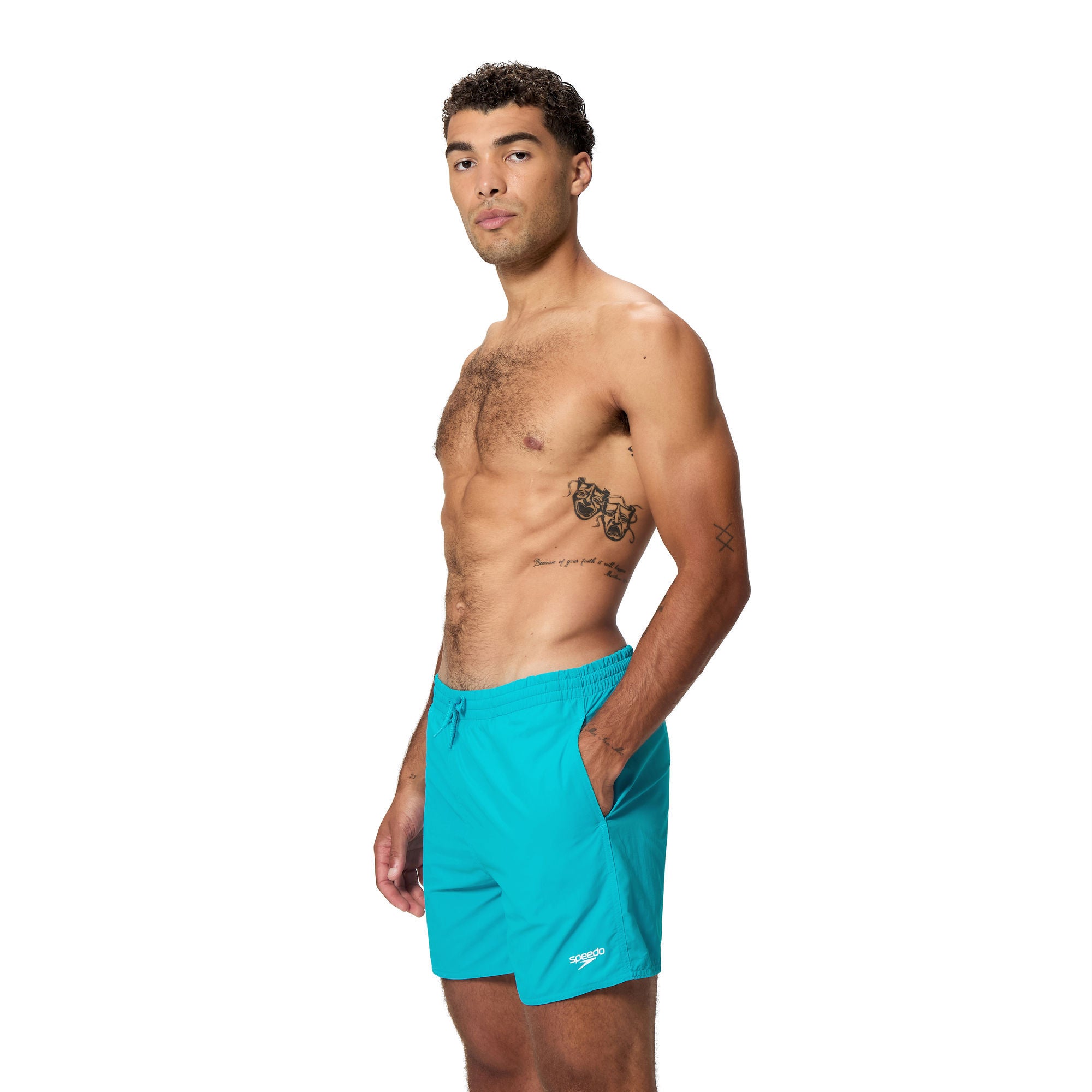 Essentials Herren Badeshorts | Türkis
