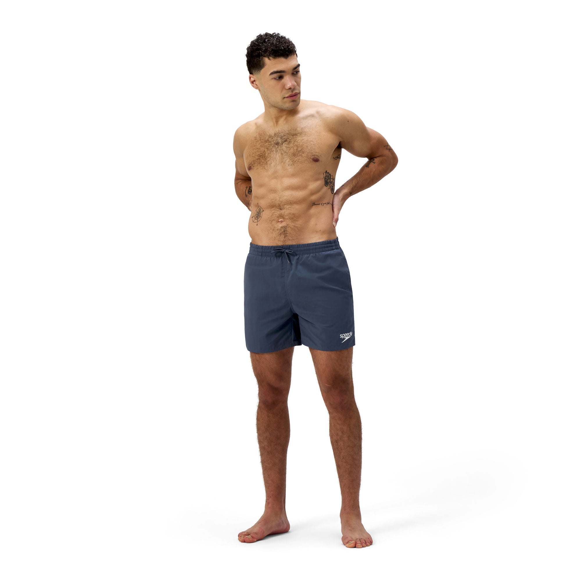 Essential Herren Badeshorts | Grau