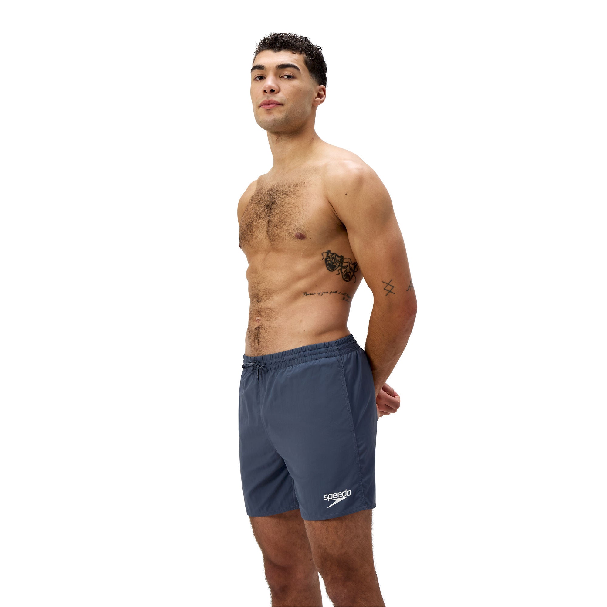 Essential Herren Badeshorts | Grau