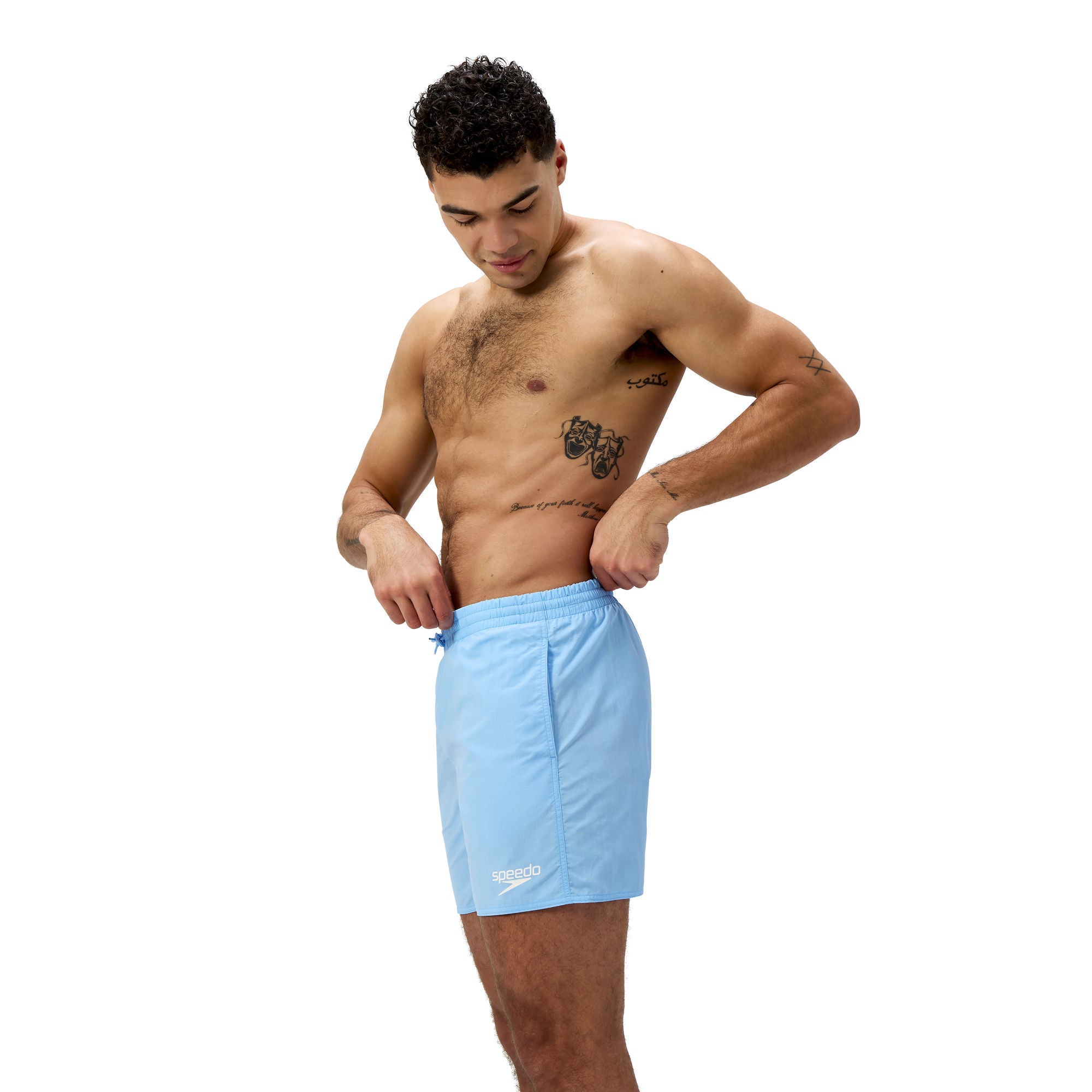 Essential Herren Badeshorts | Blau