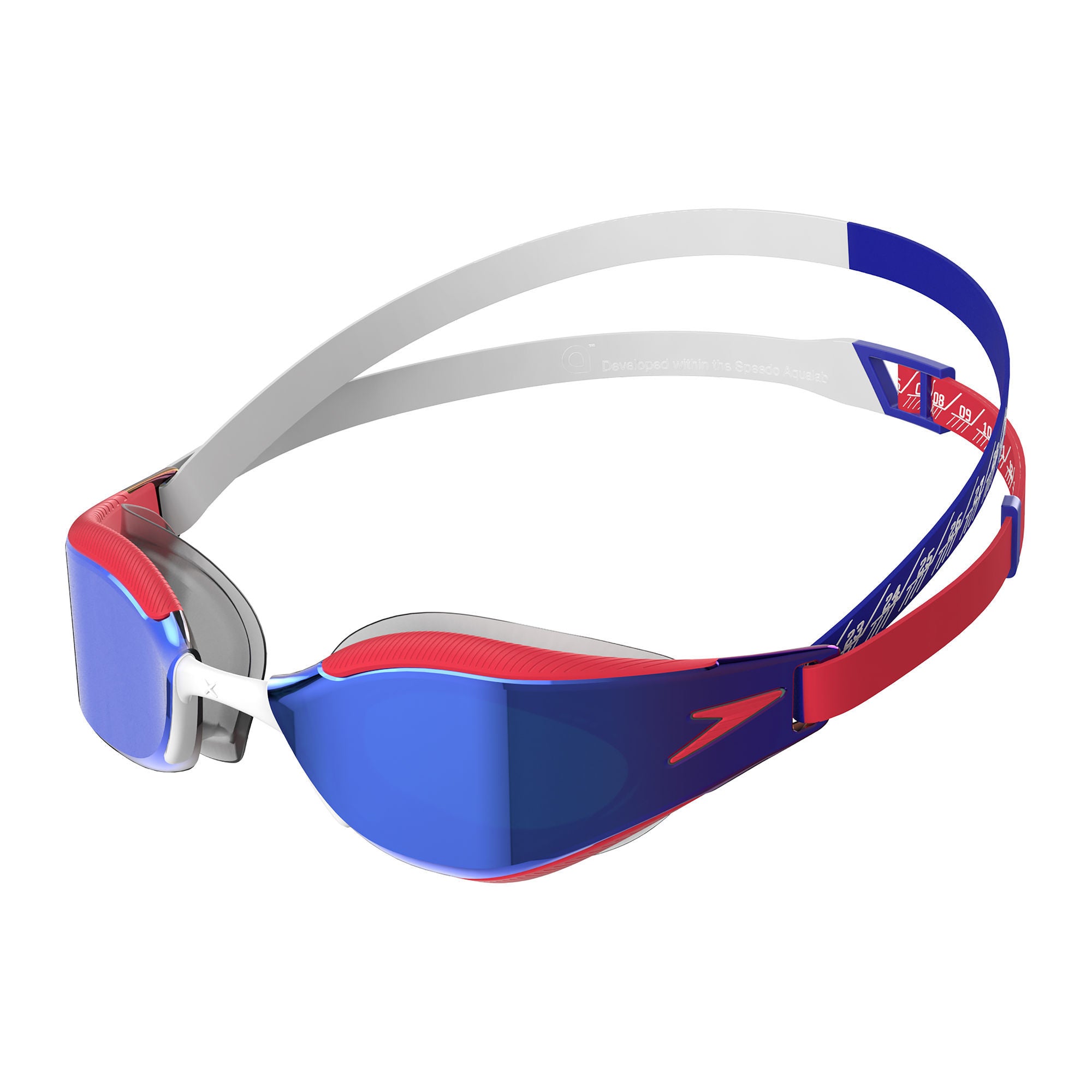 Fastskin Hyper Elite Mirrored Schwimmbrille | Weiss