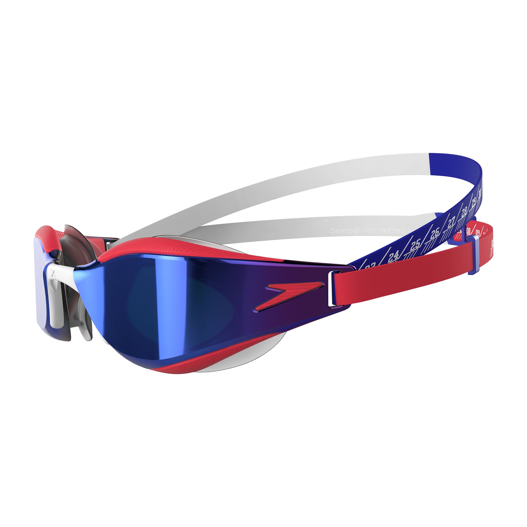 Fastskin Hyper Elite Mirrored Schwimmbrille | Weiss