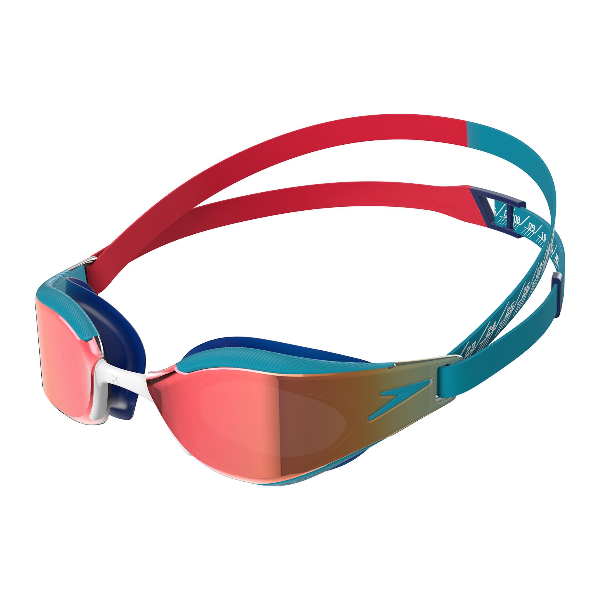Fastskin Hyper Elite Mirror Ju Schwimmbrille | Rot