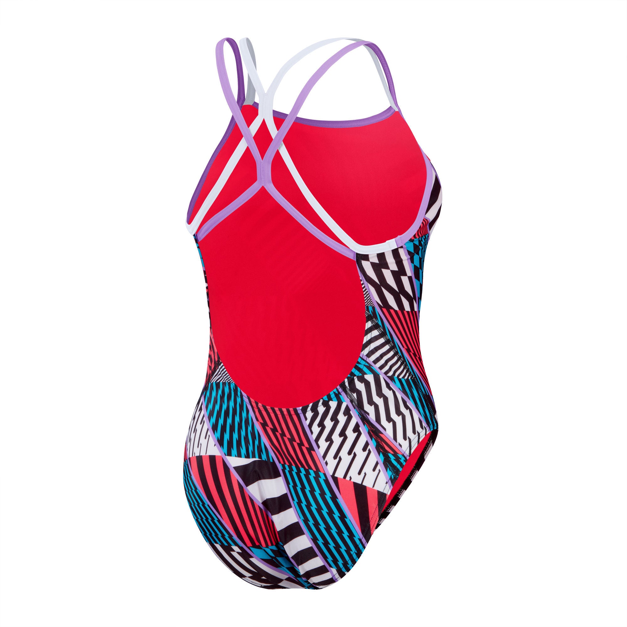 Allover Digital Starback Damen Badeanzug | Mehrfarbig